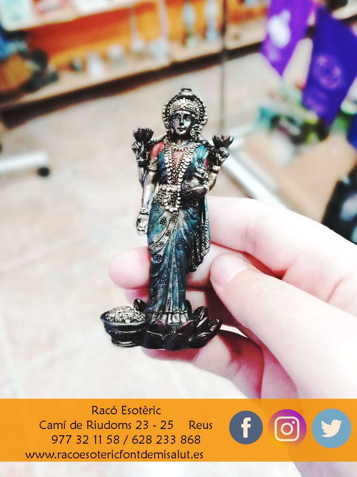 Figura Lakshmi: Cursos y productos de Racó Esoteric Font de mi Salut Figura Lakshmi: Cursos y productos de Racó Esoteric Font de mi Salut