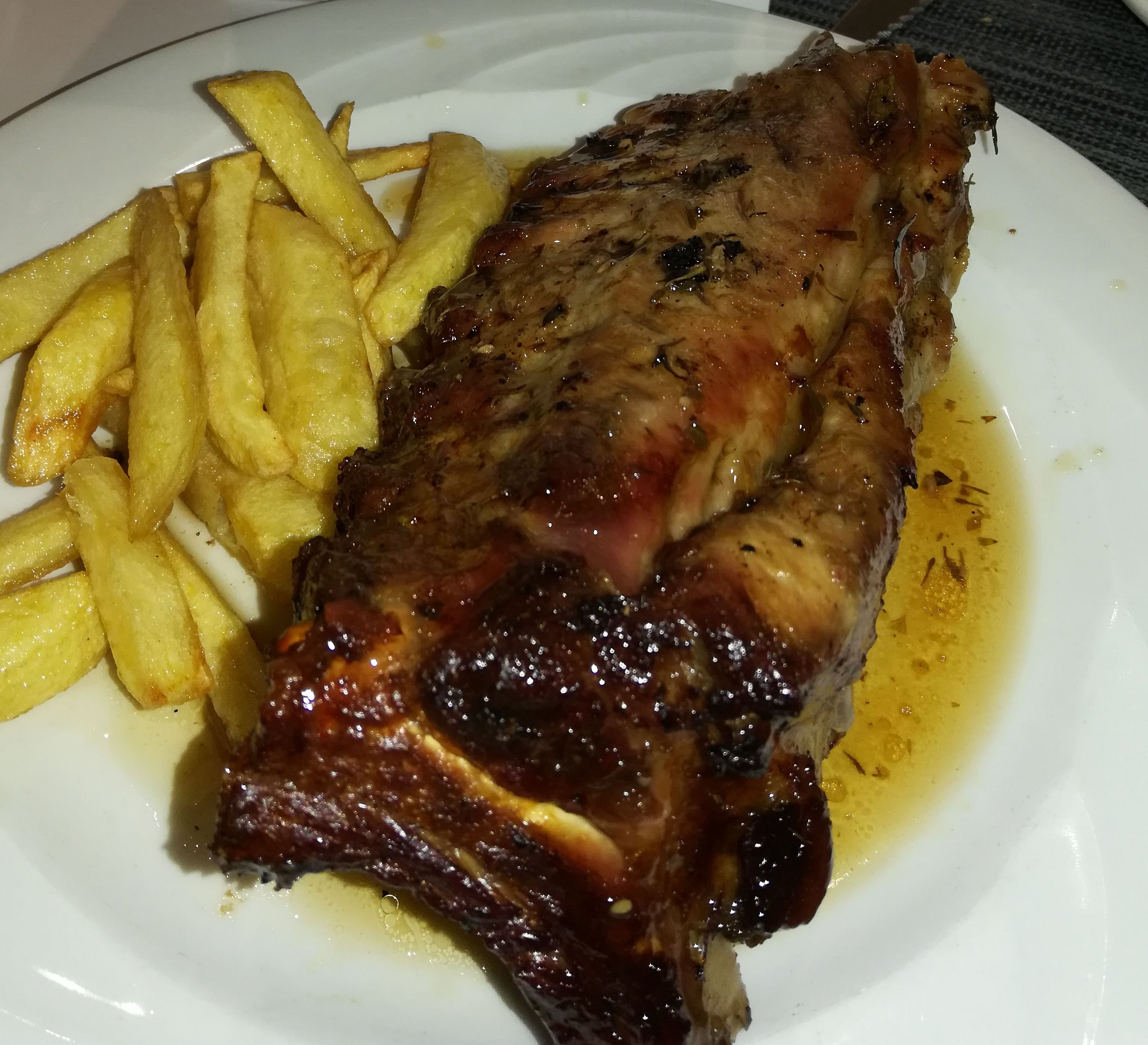 Costillas de cerdo al horno Costillas de cerdo al horno