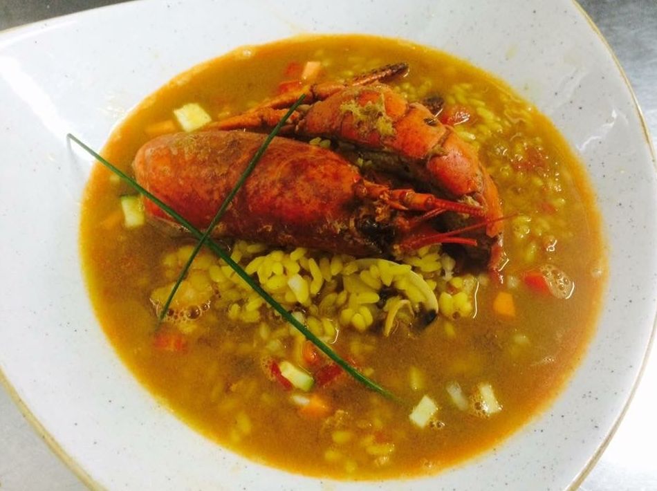 Arroz Meloso con Bogavante Arroz Meloso con Bogavante