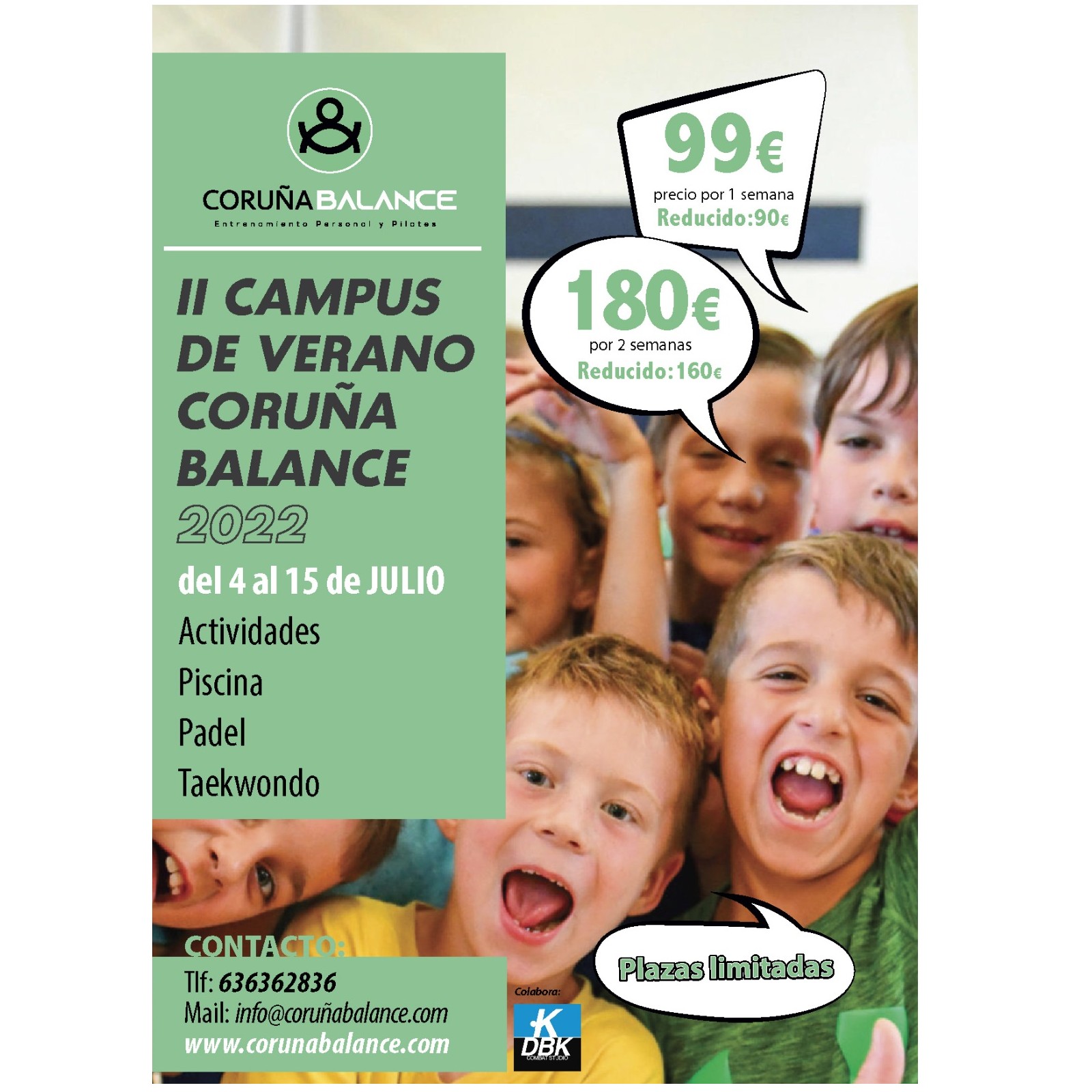 Campamento de verano Coruña Balance: Servicios de Coruña Balance Campamento de verano Coruña Balance: Servicios de Coruña Balance