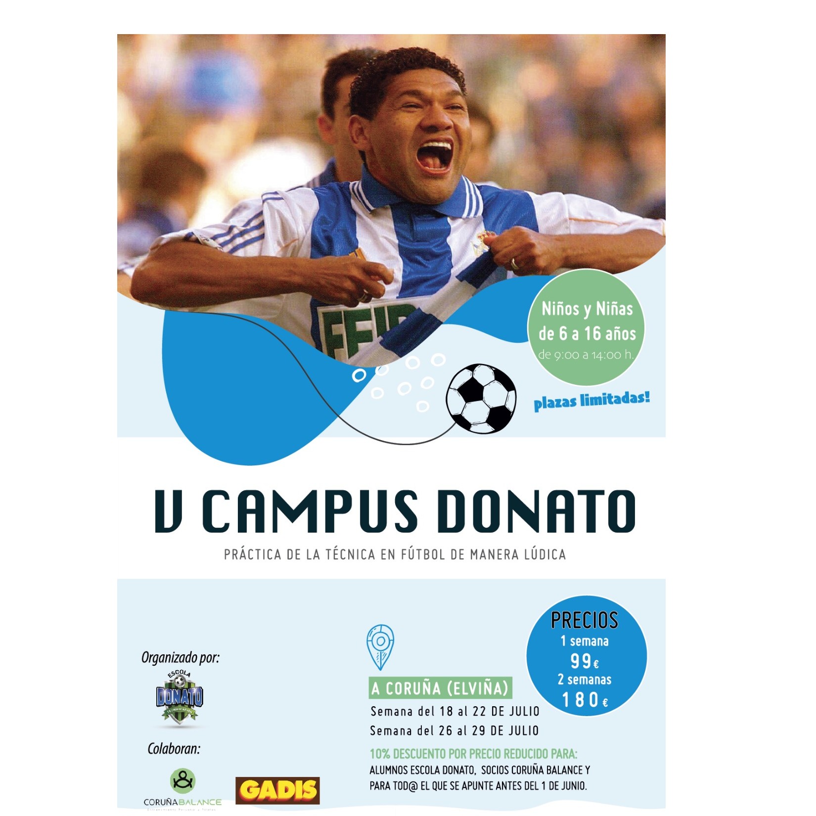Campamento de verano Campus Donato: Servicios de Coruña Balance Campamento de verano Campus Donato: Servicios de Coruña Balance
