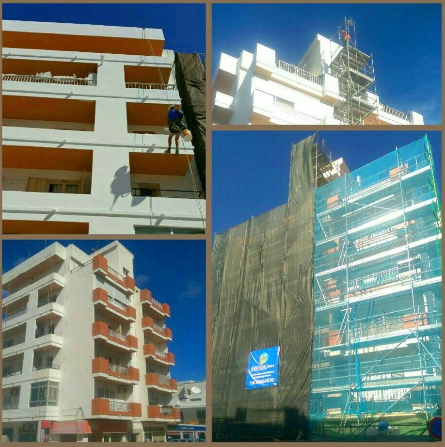 Trabajos en entornos urbanos: Servicios de Vertical Ibiza Trabajos en entornos urbanos: Servicios de Vertical Ibiza