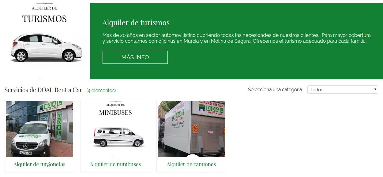 Alquiler de vehiculos: Servicios de DOAL Rent a Car Alquiler de vehiculos: Servicios de DOAL Rent a Car