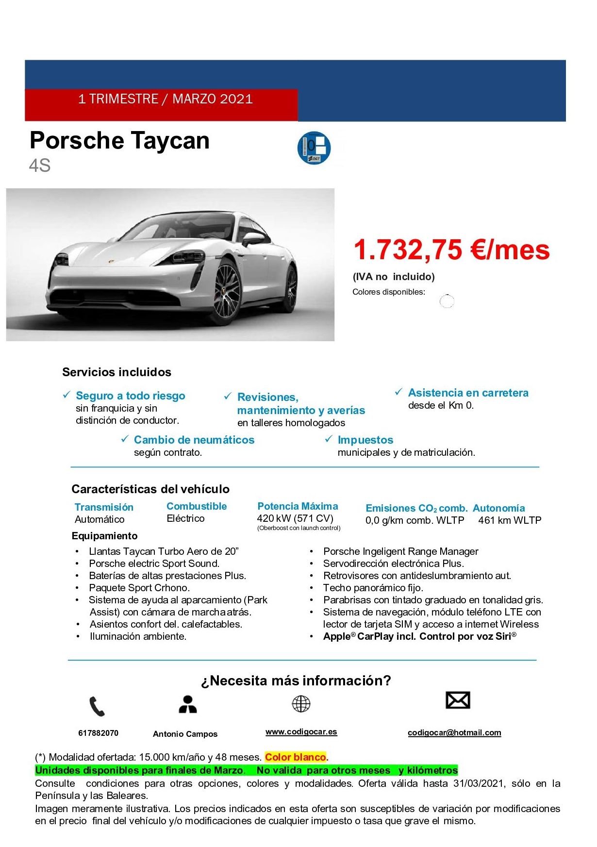 ¡¡ AHORA TAMBIEN RENTING DE VEHICULOS NUEVOS !! ENTRE Y ESCOJA: de CODIGOCAR ¡¡ AHORA TAMBIEN RENTING DE VEHICULOS NUEVOS !! ENTRE Y ESCOJA: de CODIGOCAR