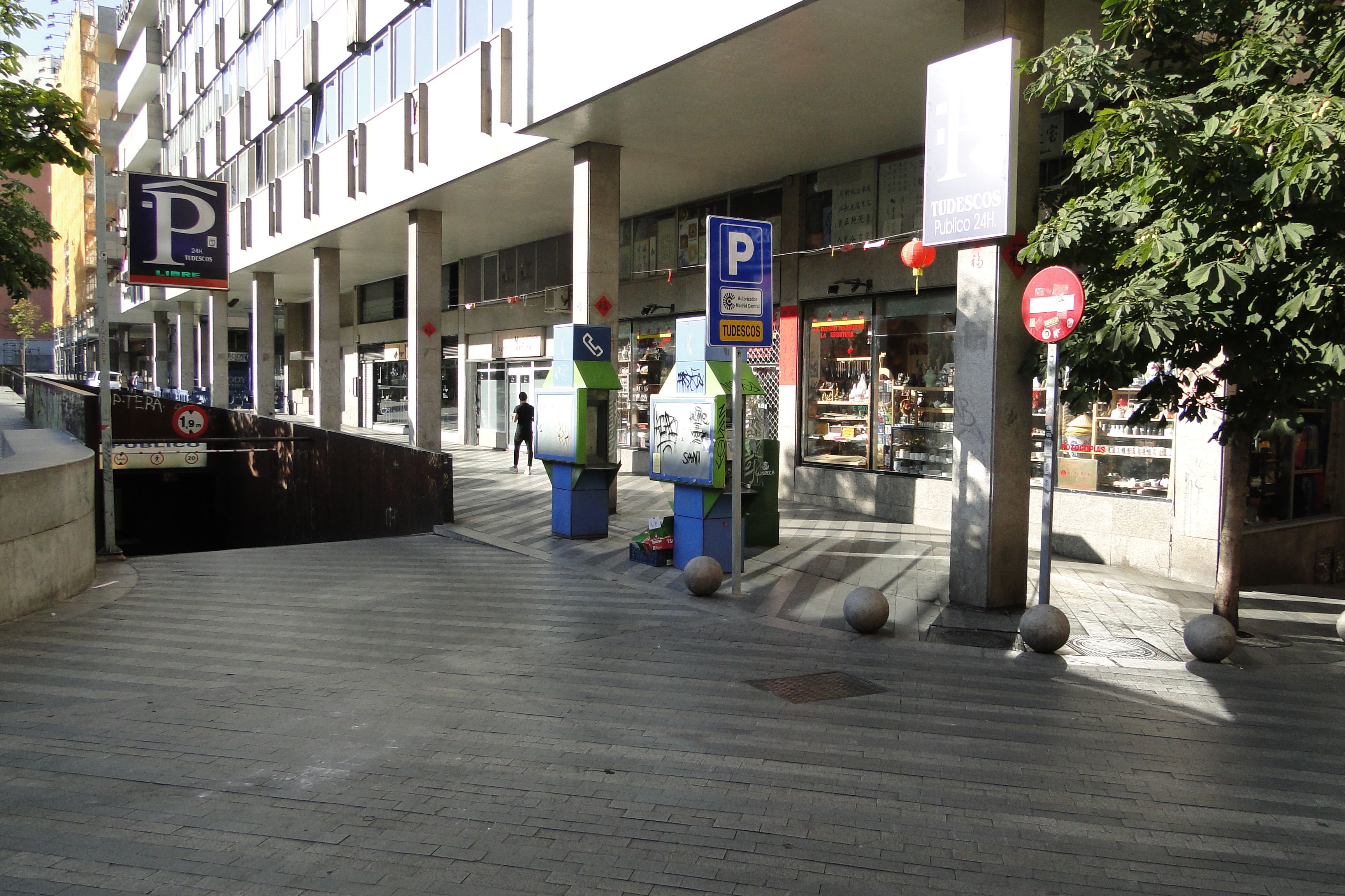 Parking Público Tudescos - Luna en Madrid Central