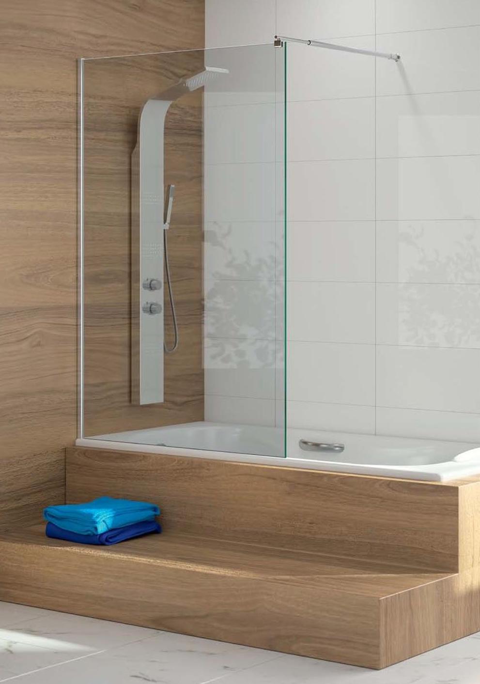 Mampara Fija de bañera Gijón Mampara Fija de bañera Gijón