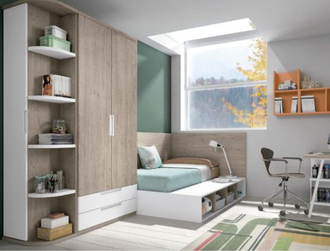Habitación juvenil de estilo contemporáneo: Productos de Gemma Nature Habitación juvenil de estilo contemporáneo: Productos de Gemma Nature