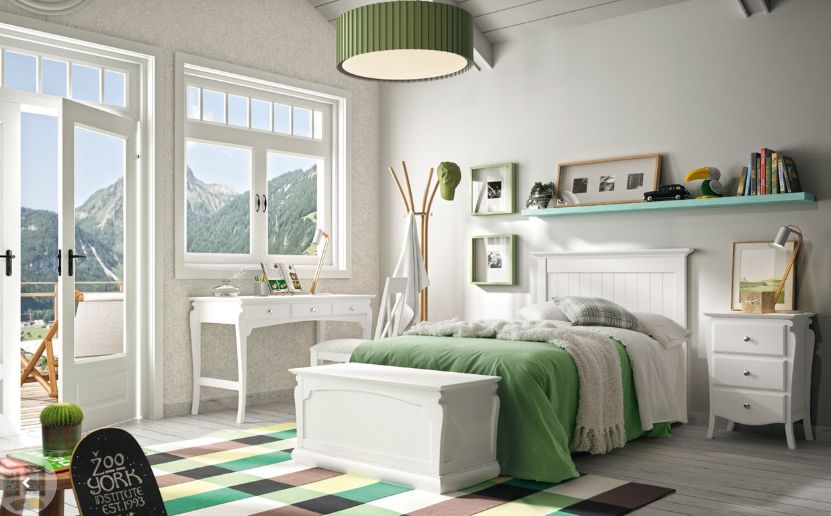 Habitación juvenil de estilo colonial: Productos de Gemma Nature Habitación juvenil de estilo colonial: Productos de Gemma Nature