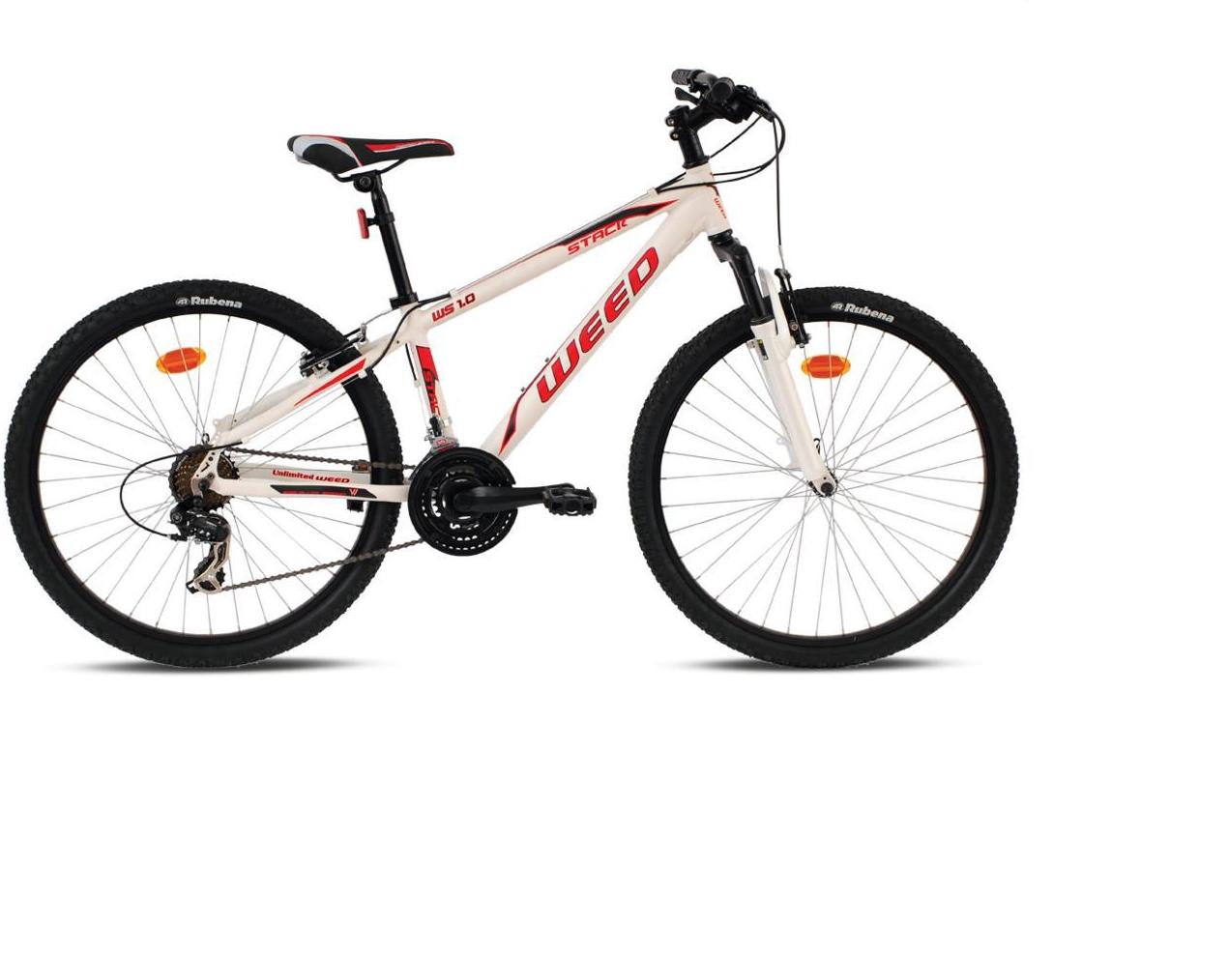 BICICLETA WEED 26 STACK 1.0 BLANCA/ROJA: de E-Bike Guadarrama BICICLETA WEED 26 STACK 1.0 BLANCA/ROJA: de E-Bike Guadarrama