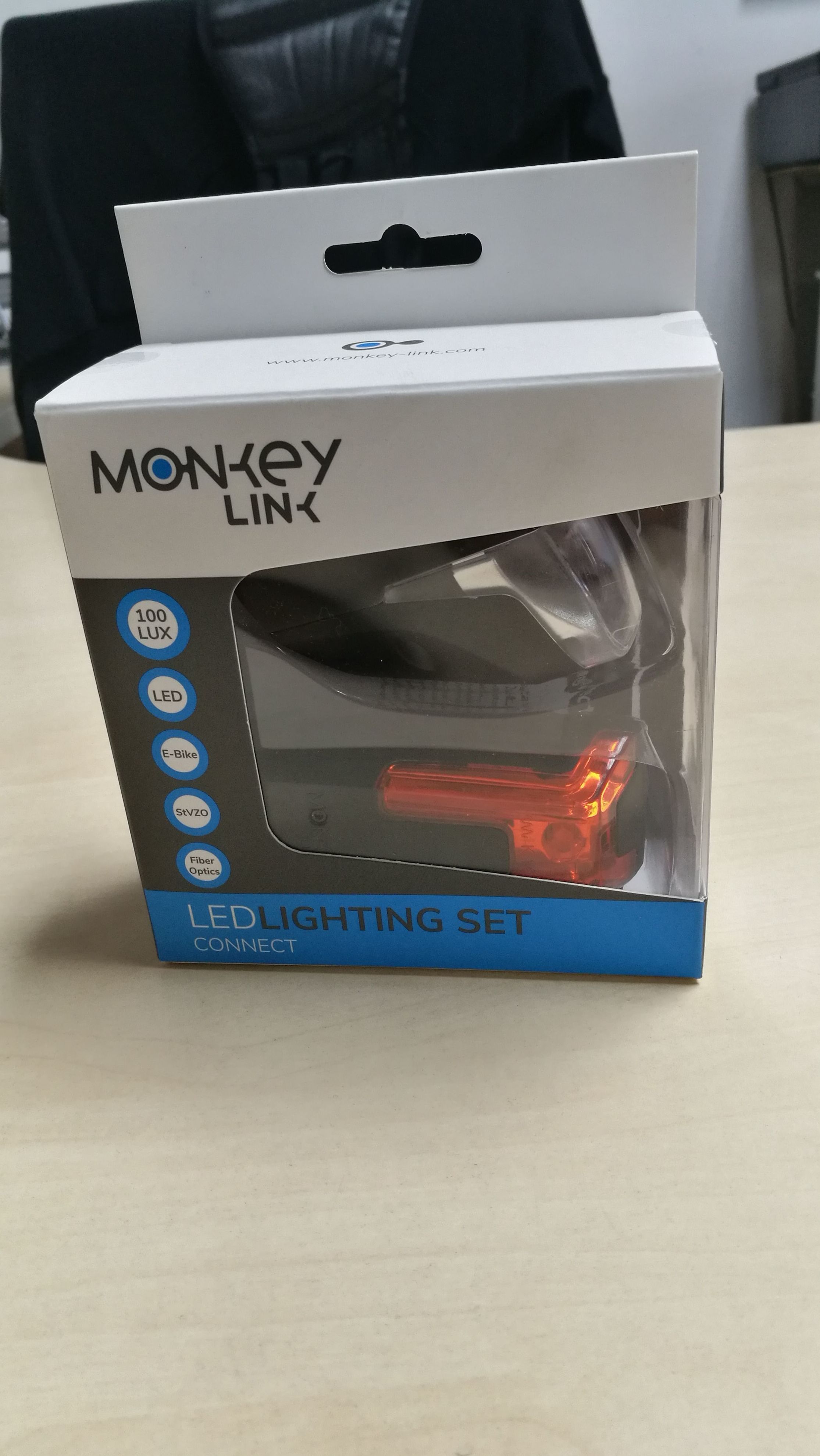 SET DE LUCES MONKEY LINK 100 LUX: de E-Bike Guadarrama SET DE LUCES MONKEY LINK 100 LUX: de E-Bike Guadarrama