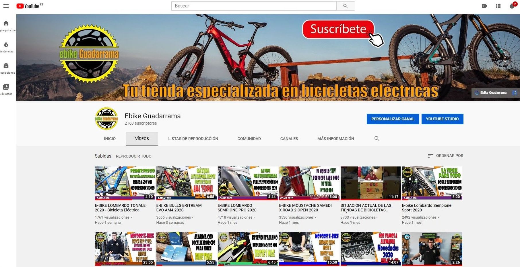 CANAL YOUTUBE EBIKE GUADARRAMA: de E-Bike Guadarrama CANAL YOUTUBE EBIKE GUADARRAMA: de E-Bike Guadarrama