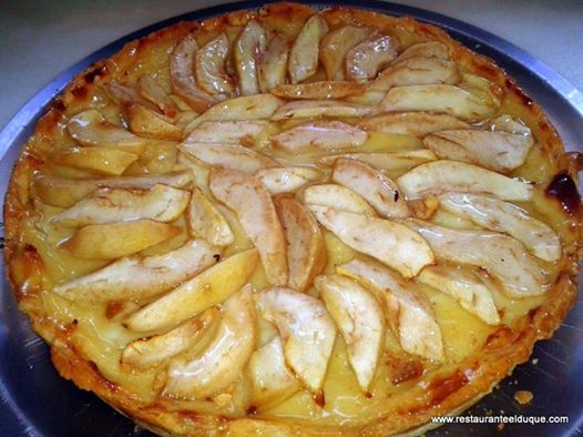 Tarta de pera vegana Tarta de pera vegana
