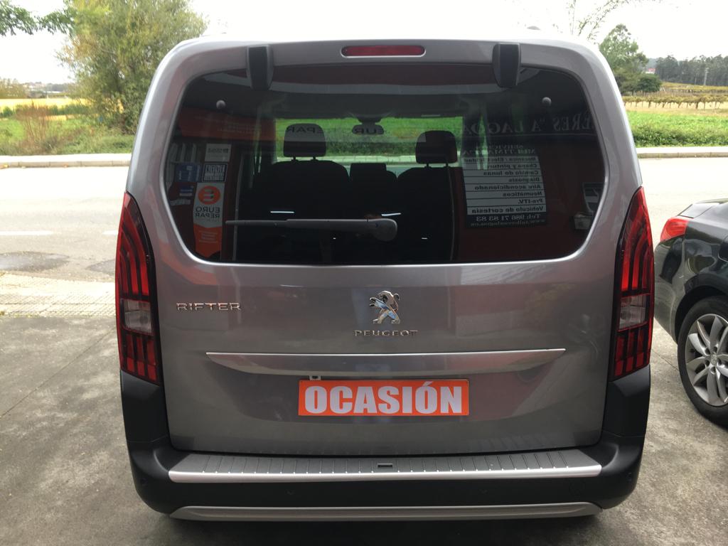 PEUGEOT RIFTER BlueHDI 130CV: VEHÍCULOS de Ocasión A Lagoa Ribadumia PEUGEOT RIFTER BlueHDI 130CV: VEHÍCULOS de Ocasión A Lagoa Ribadumia