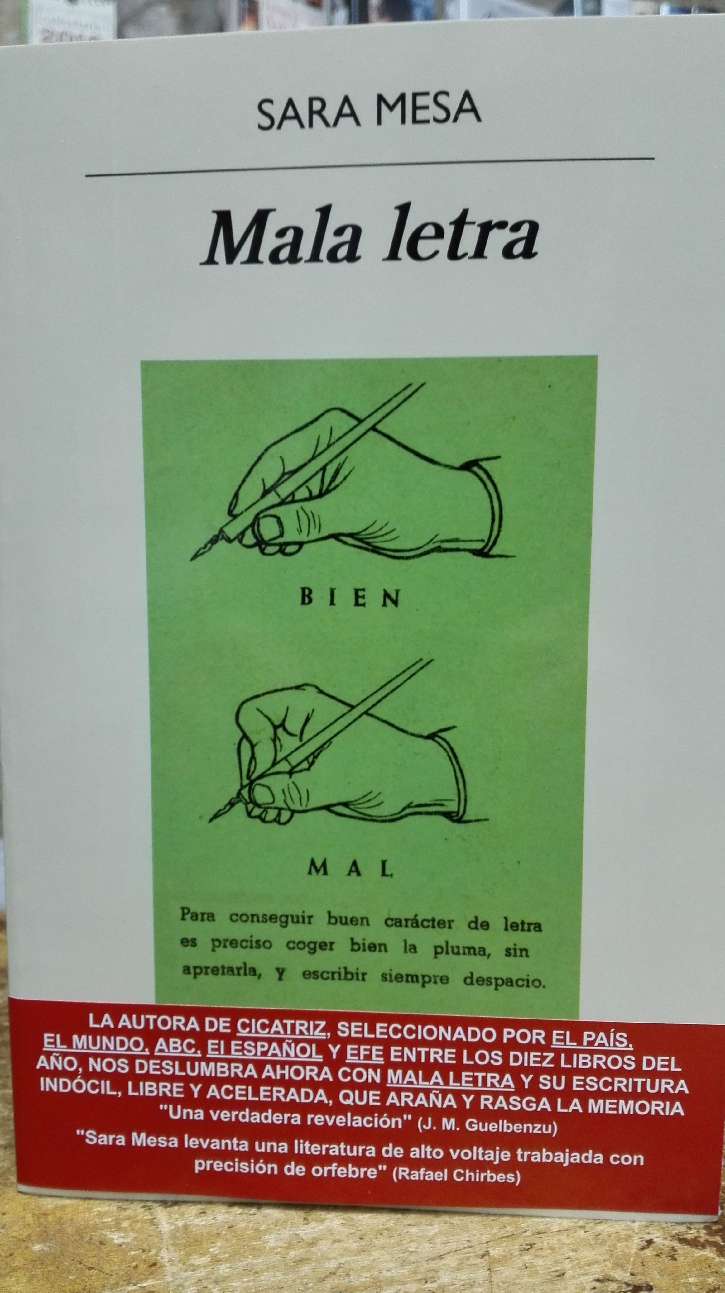 Mala letra Mala letra