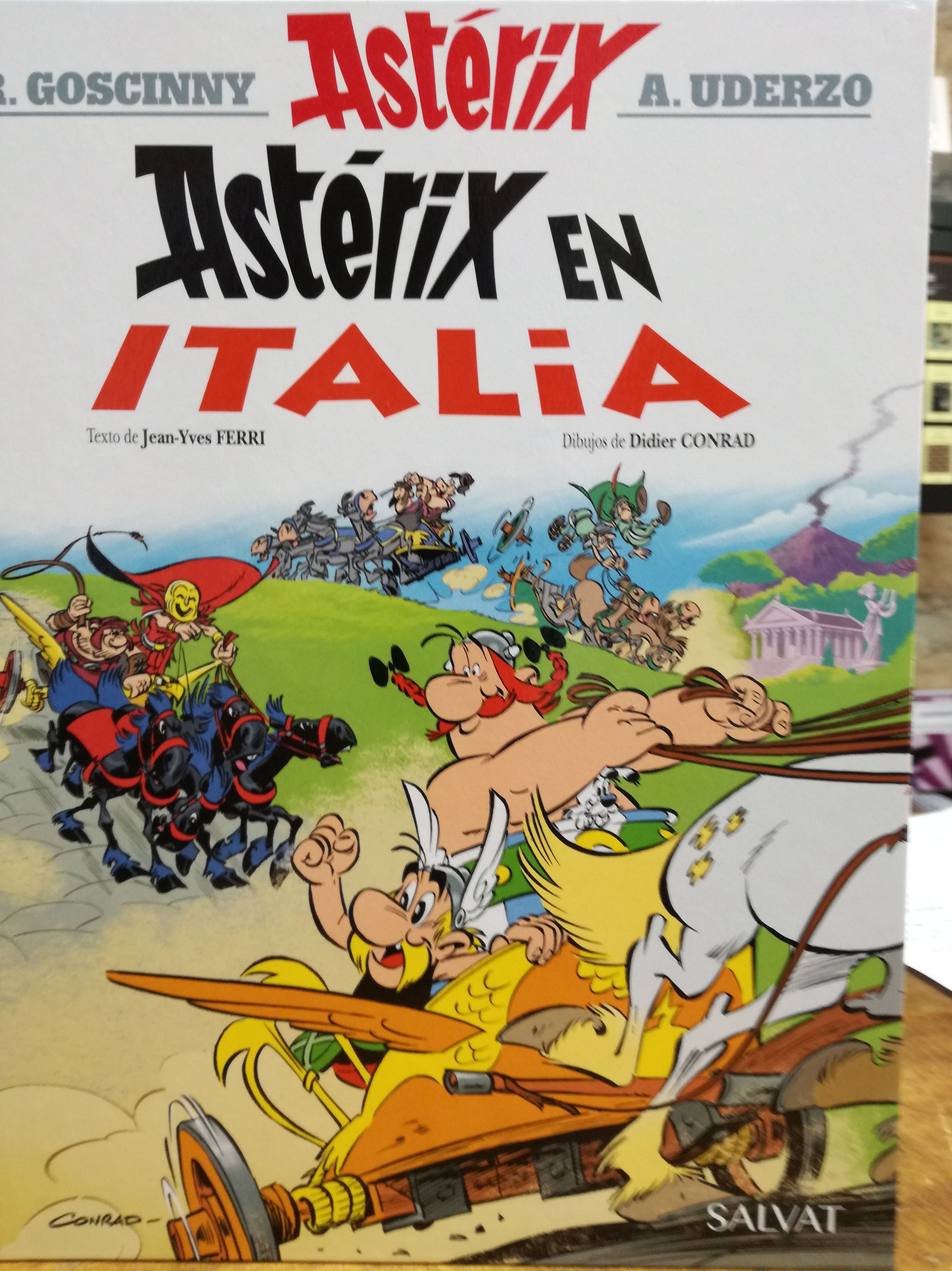 Asterix en Italia: SECCIONES de Librería Nueva Plaza Universitaria Asterix en Italia: SECCIONES de Librería Nueva Plaza Universitaria