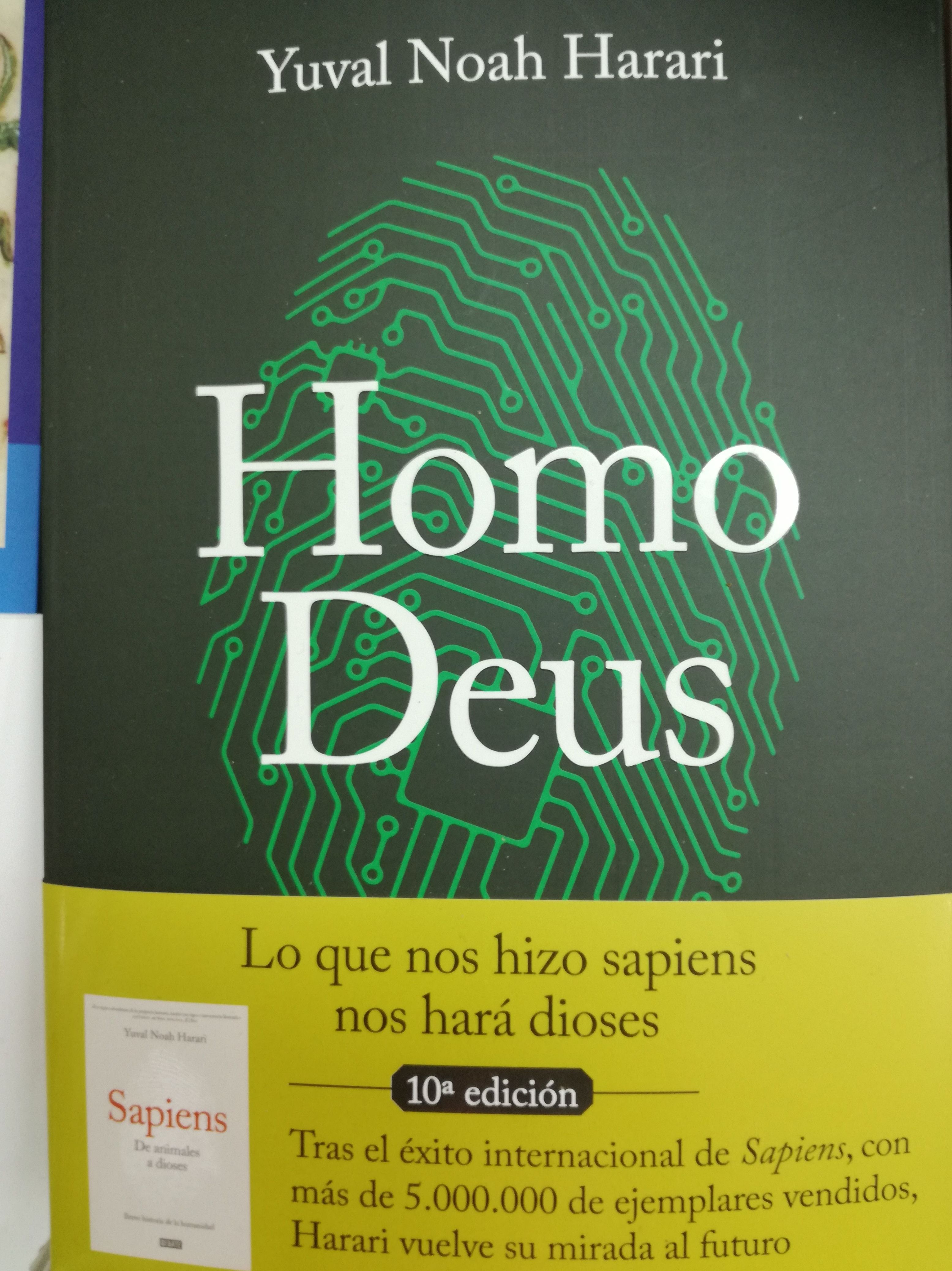Homo Deus: SECCIONES de Librería Nueva Plaza Universitaria Homo Deus: SECCIONES de Librería Nueva Plaza Universitaria