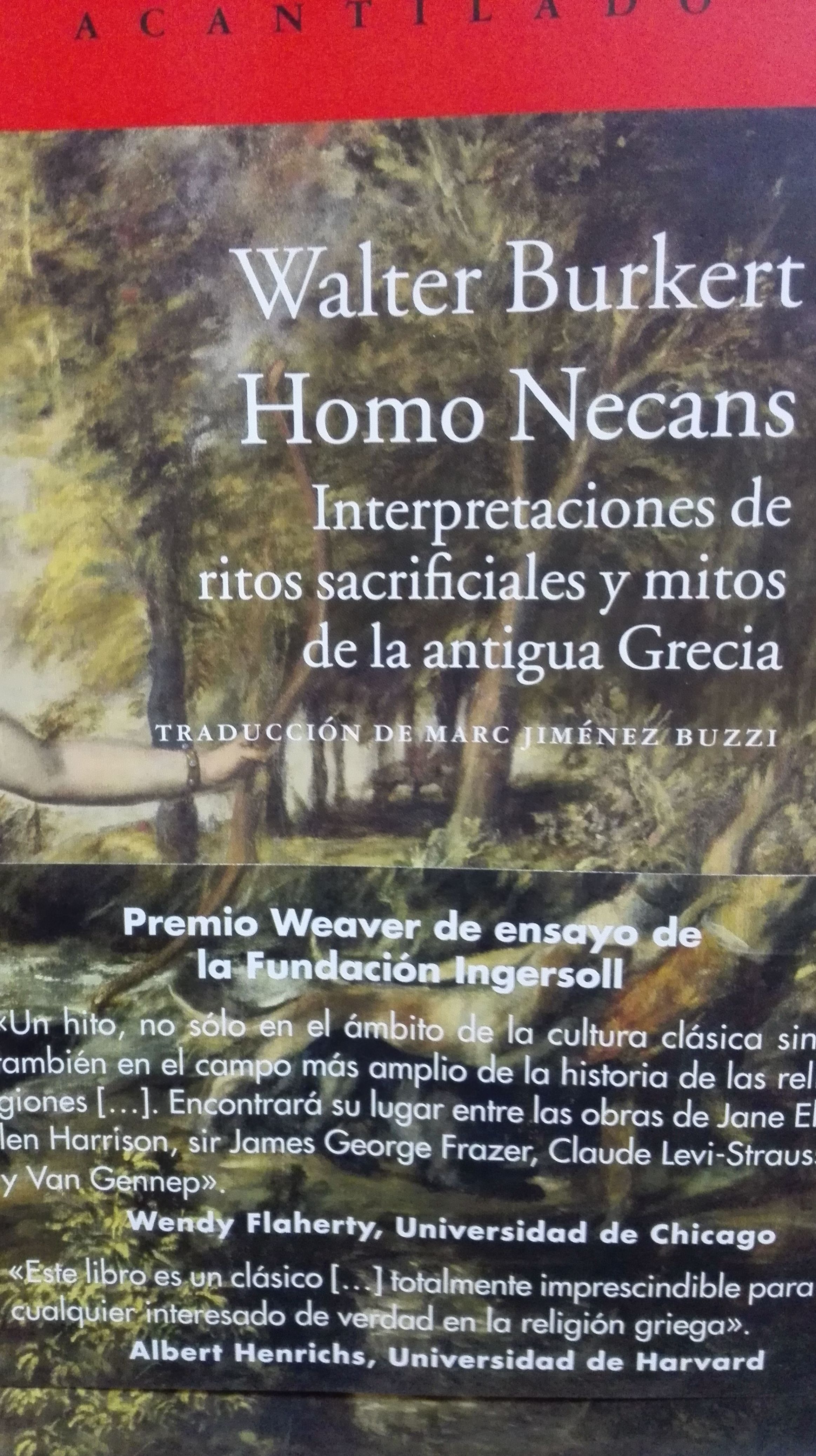 Homo Necans Homo Necans