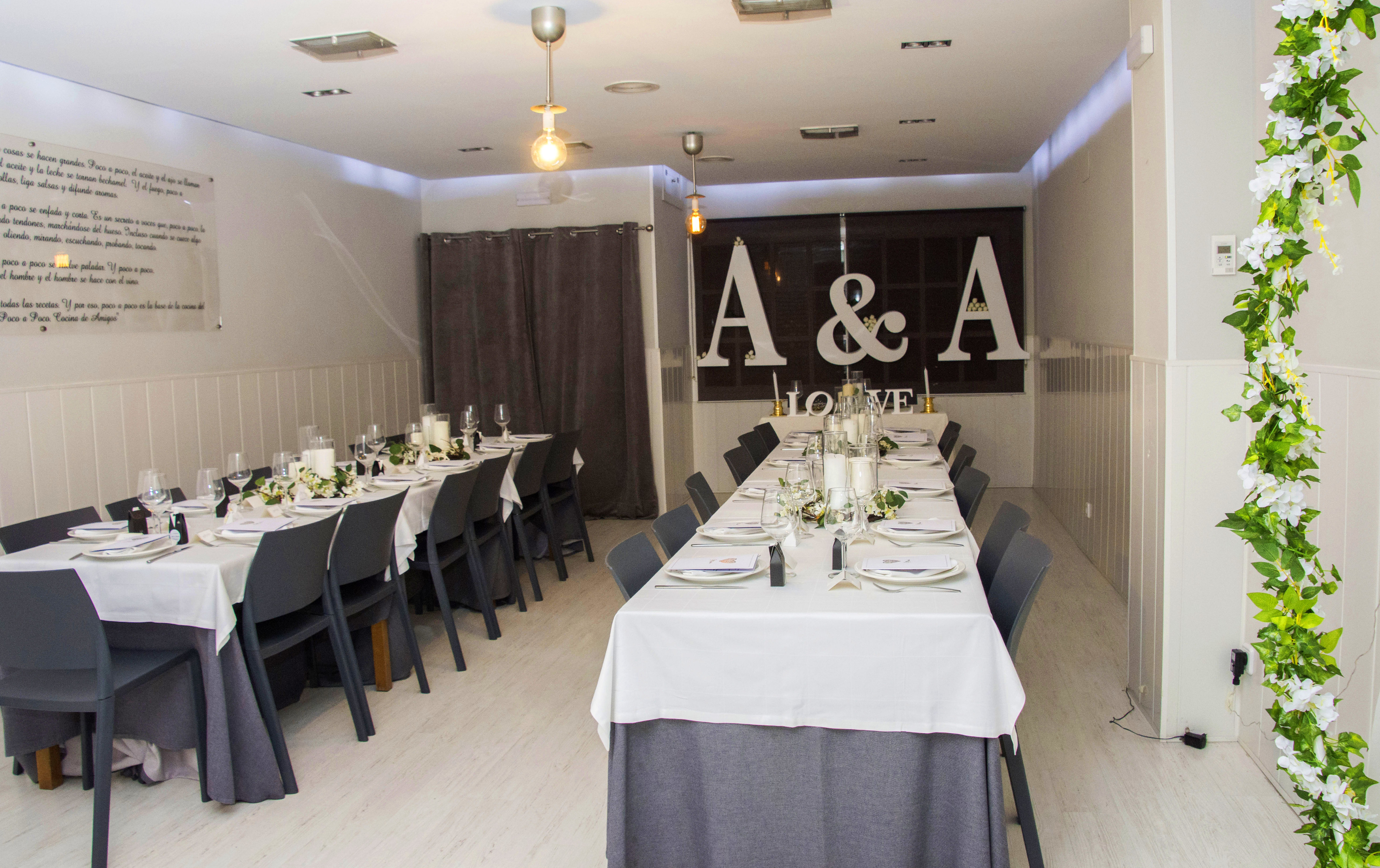 Salón para eventos: Servicios de Restaurante Poco a Poco Salón para eventos: Servicios de Restaurante Poco a Poco