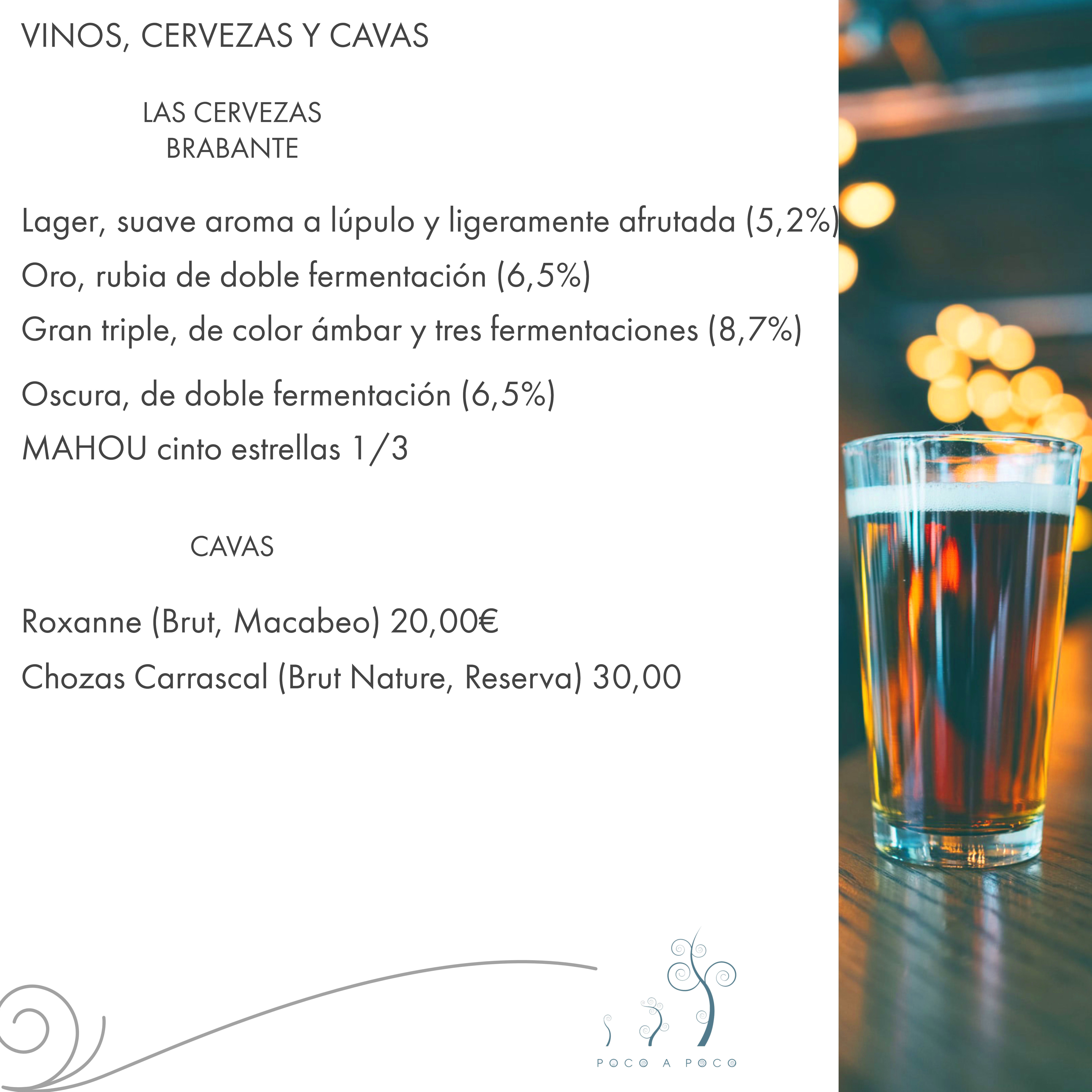 cervezas y cava cervezas y cava