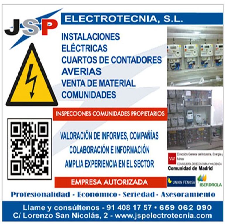 Venta de material: Servicios de Jsp Electrotecnia, S.L. Venta de material: Servicios de Jsp Electrotecnia, S.L.