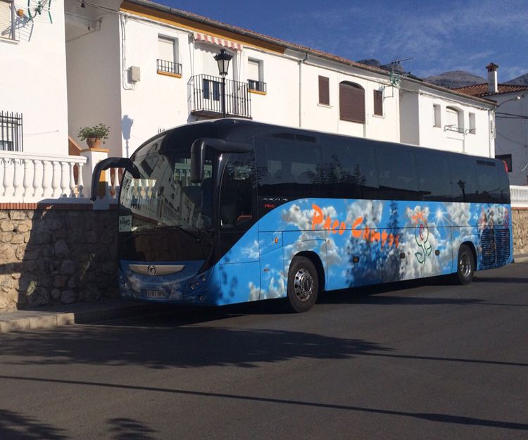 Autobuses para eventos en Granada