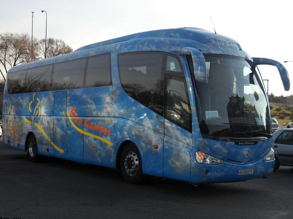 Alquiler de autobuses para congresos en Granada