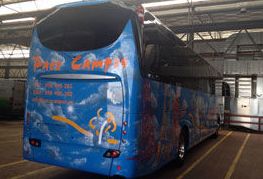 Alquiler de autobuses para bodas en Granada