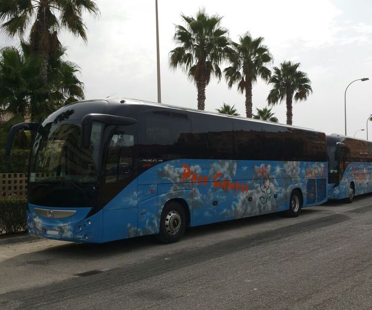 Autobuses para bodas en Granada