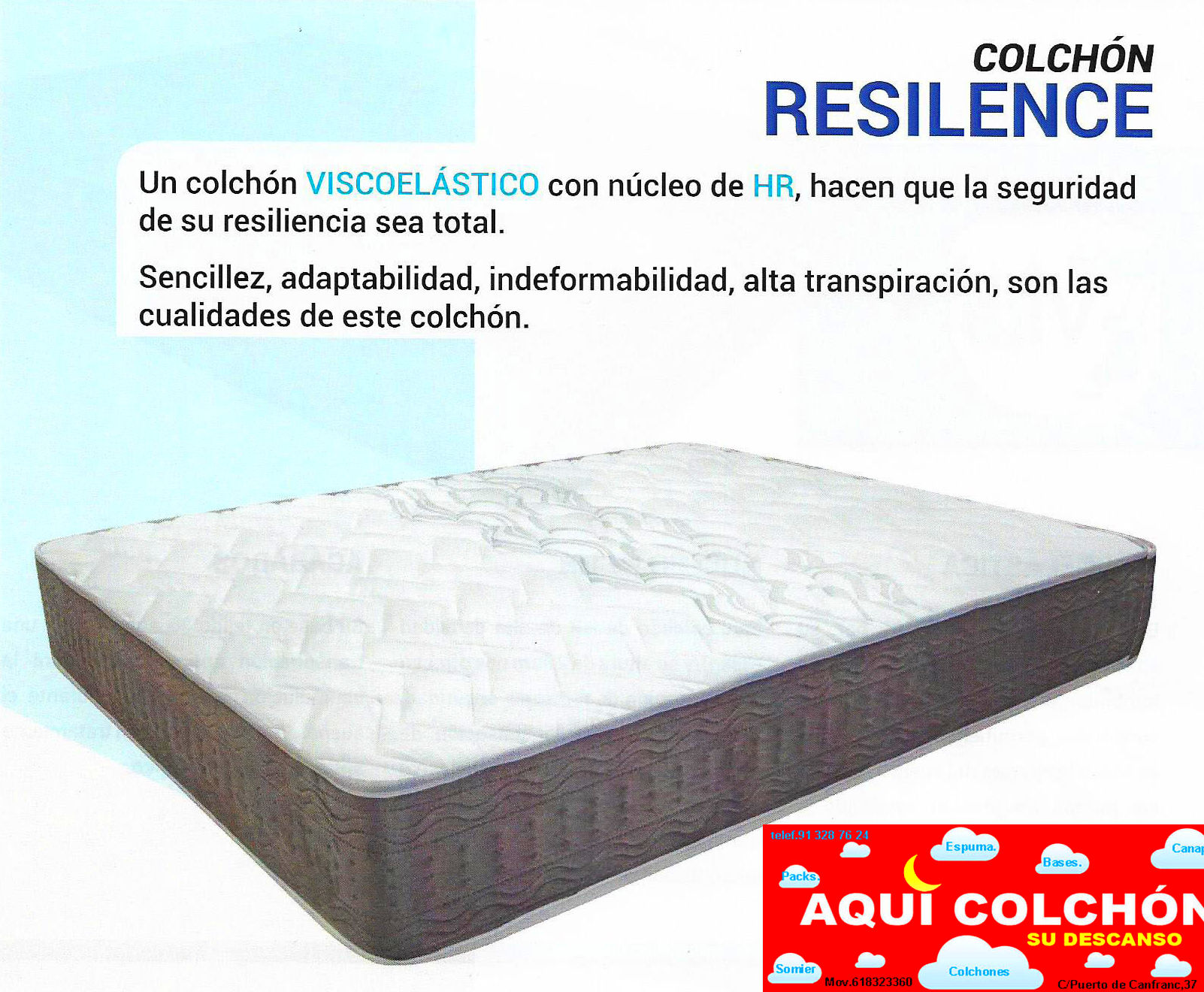 COLCHON RESILENCE VITA COLCHON RESILENCE VITA