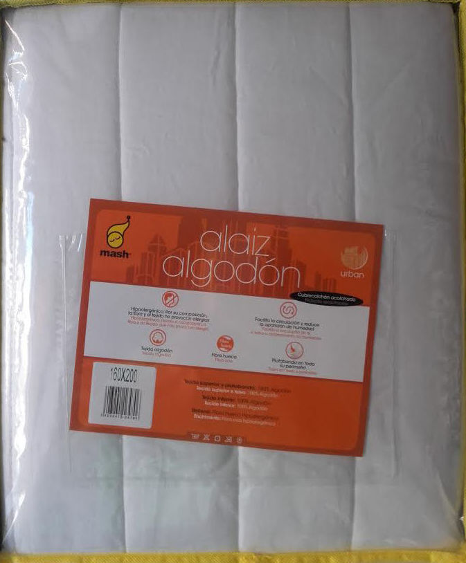 Alaiz Algodón protector ajustable acolchado. Mash Alaiz Algodón protector ajustable acolchado. Mash