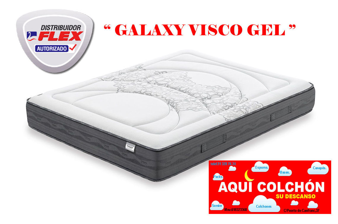 Colchón Flex Galaxy Visco Gel.: CATALOGO de Aquí Colchón Colchón Flex Galaxy Visco Gel.: CATALOGO de Aquí Colchón