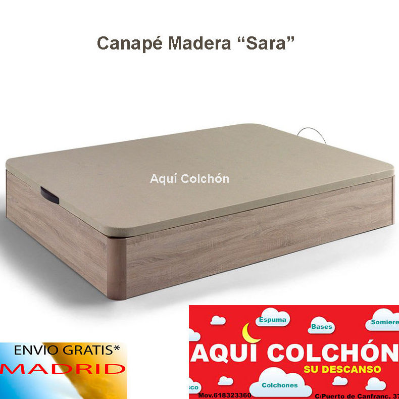 Canapé de Madera "Sara" Canapé de Madera "Sara"