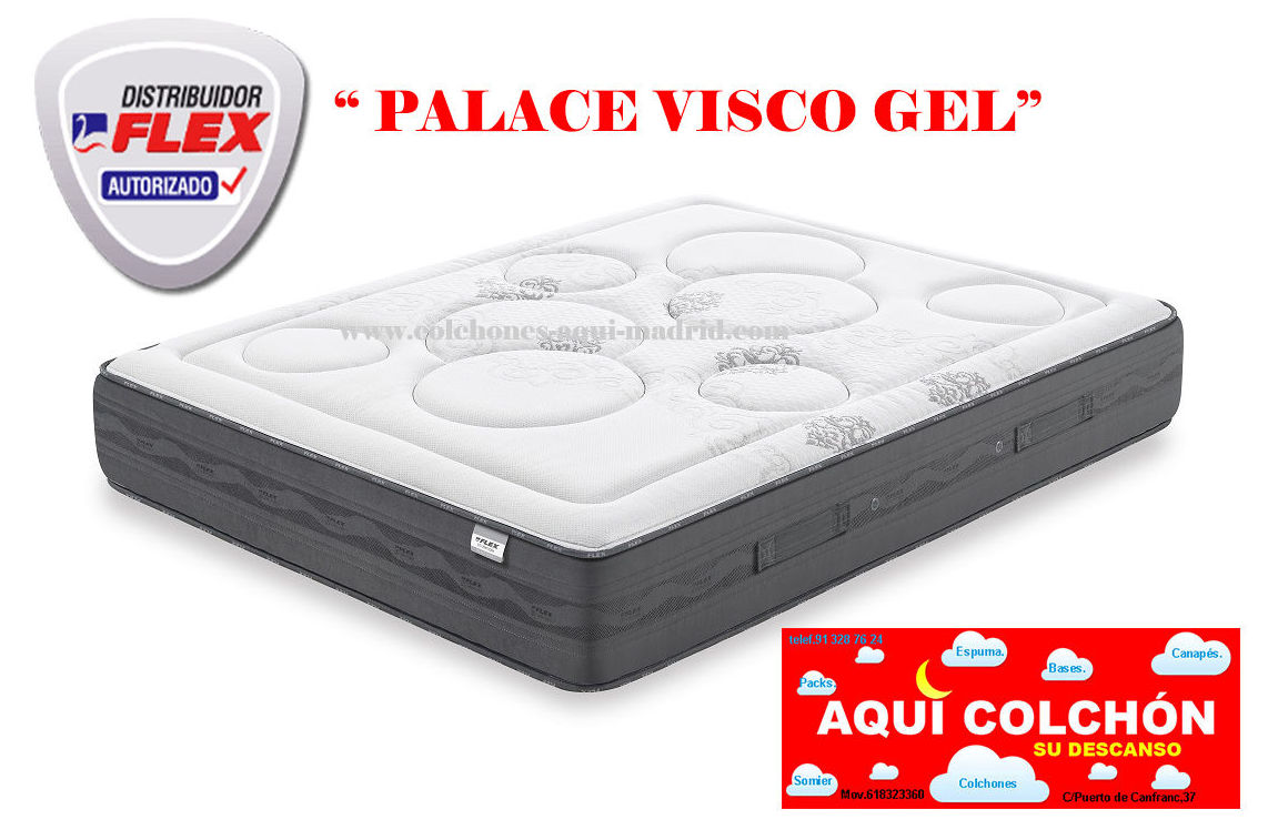 COLCHON PALACE VISCO GEL MUELLE MULTIELASTIC NXT. COLCHON PALACE VISCO GEL MUELLE MULTIELASTIC NXT.