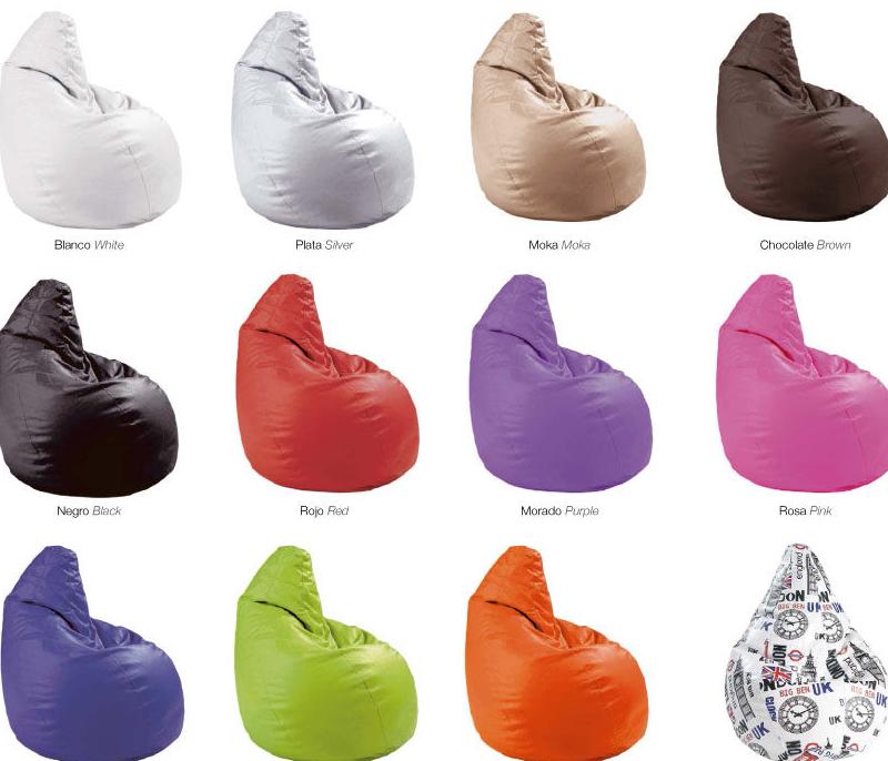 POUF PERA: CATALOGO de Aquí Colchón POUF PERA: CATALOGO de Aquí Colchón