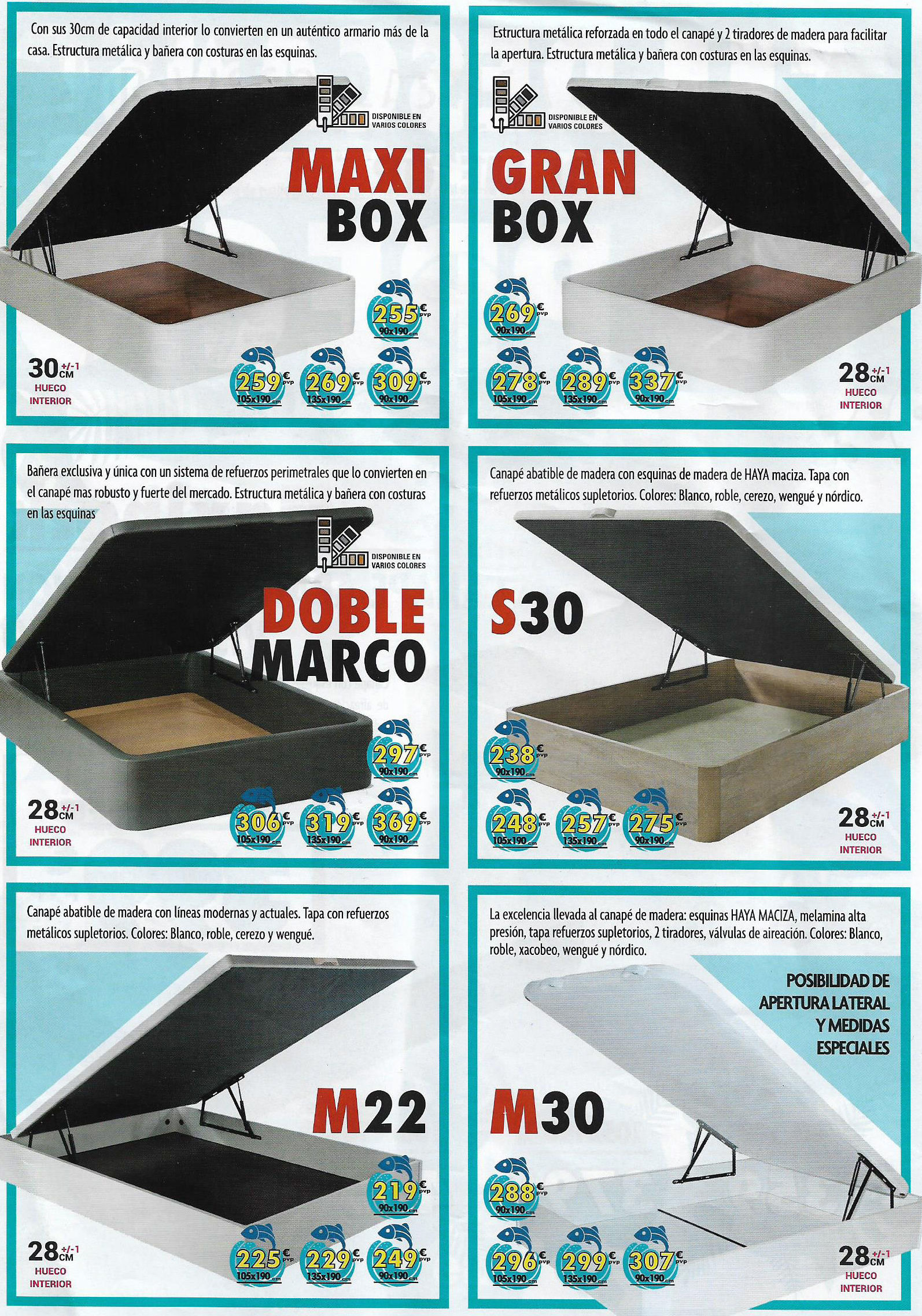 FOLLETO 2019: CATALOGO de Aquí Colchón FOLLETO 2019: CATALOGO de Aquí Colchón