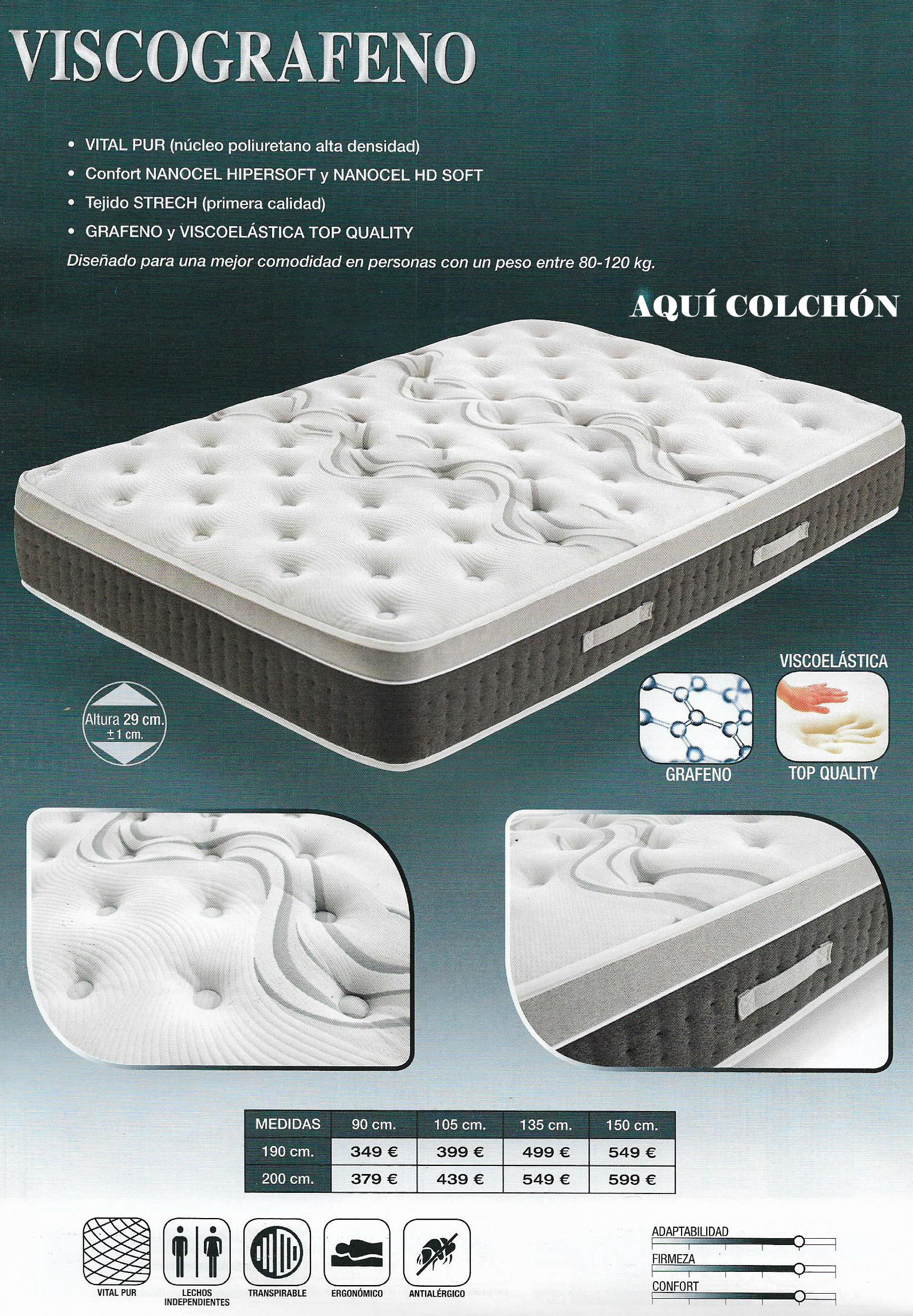Folleto AQUÍ COLCHÓN Folleto AQUÍ COLCHÓN
