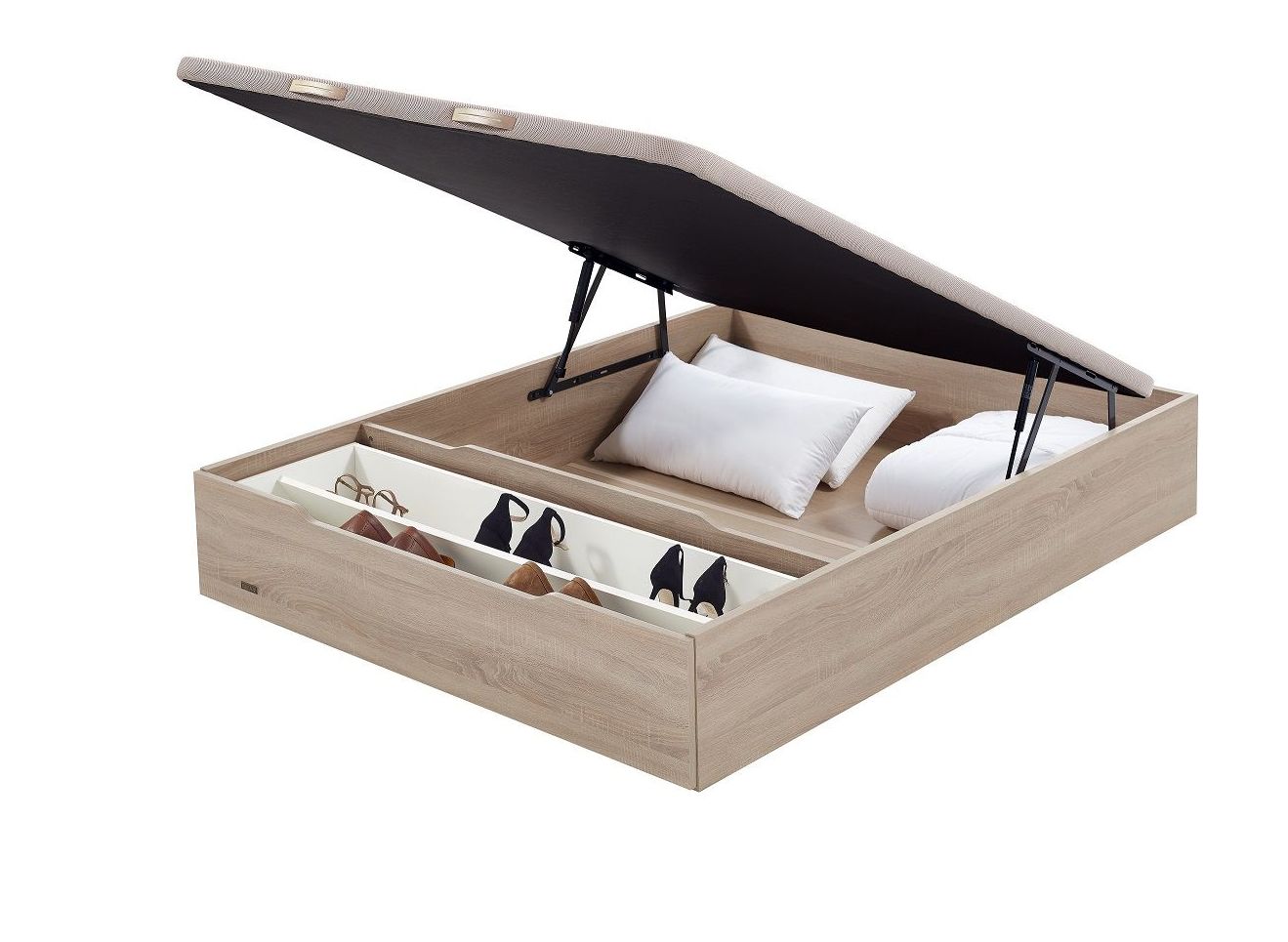 CANAPÉ "FLEX" MADERA D25 CON ZAPATERO,: CATALOGO de Aquí Colchón CANAPÉ "FLEX" MADERA D25 CON ZAPATERO,: CATALOGO de Aquí Colchón