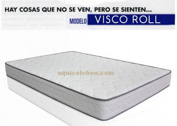 Colchón Visco Roll 3cm a una cara. Colchón Visco Roll 3cm a una cara.