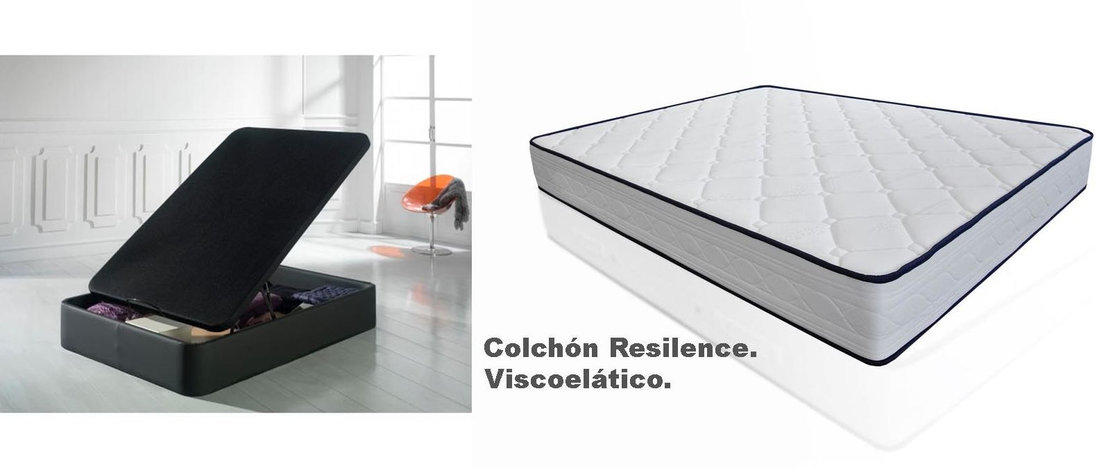 Pack Canapé + Resilence Visco. Pack Canapé + Resilence Visco.