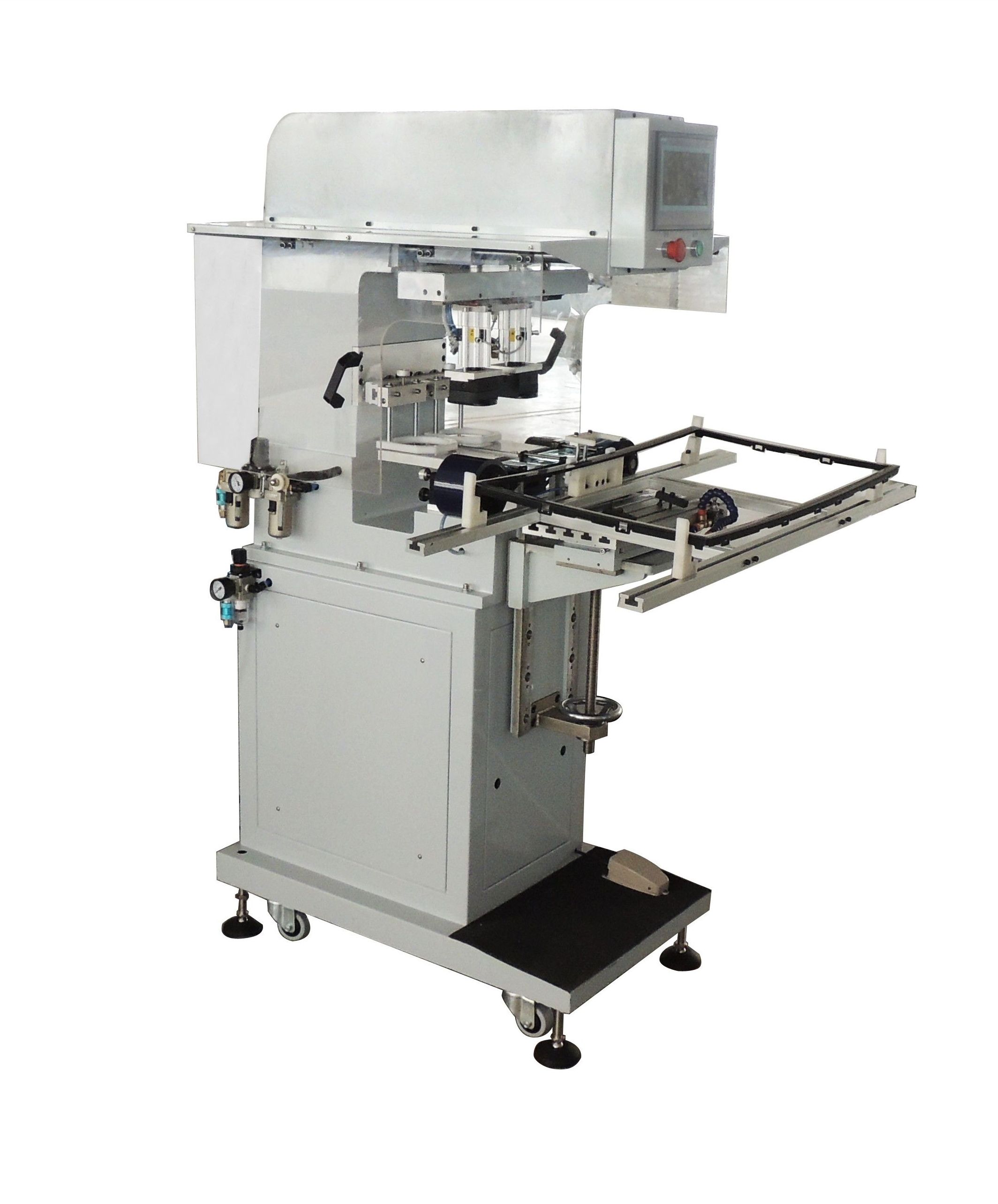 Máquina de tampografia Ibprint con tampones independientes IBT175-90PI