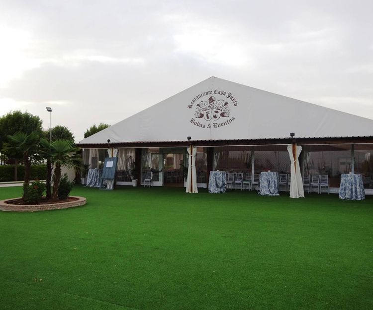 Restaurante Con Carpa Para Bodas En Tomelloso