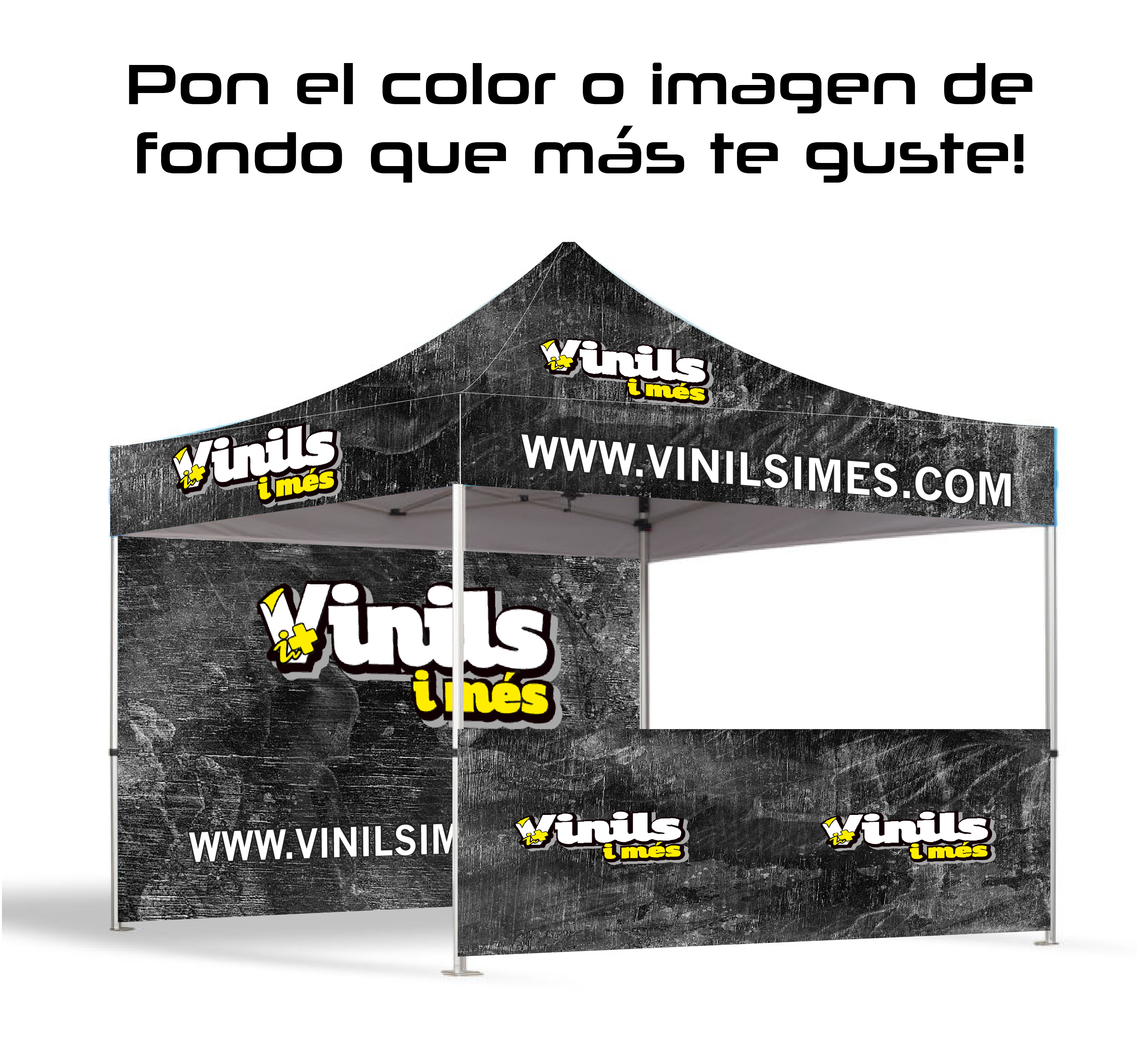 Carpas: Servicios de Vinils i Més Carpas: Servicios de Vinils i Més