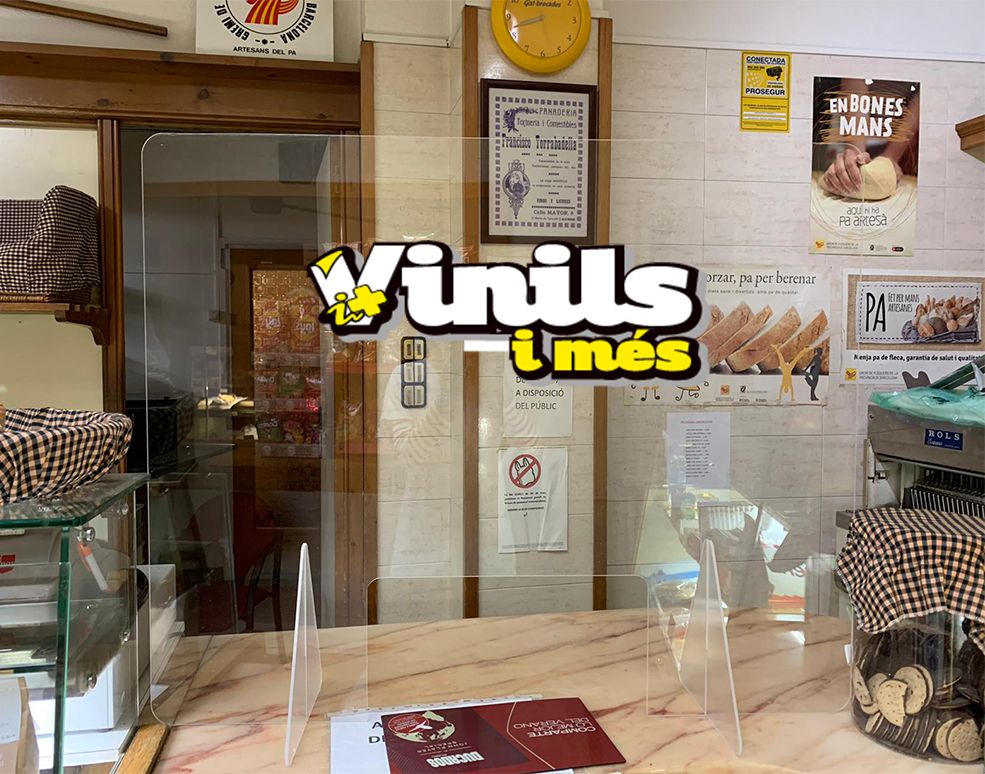 Mamparas de protección anticontagio Covid19: Servicios de Vinils i Més Mamparas de protección anticontagio Covid19: Servicios de Vinils i Més