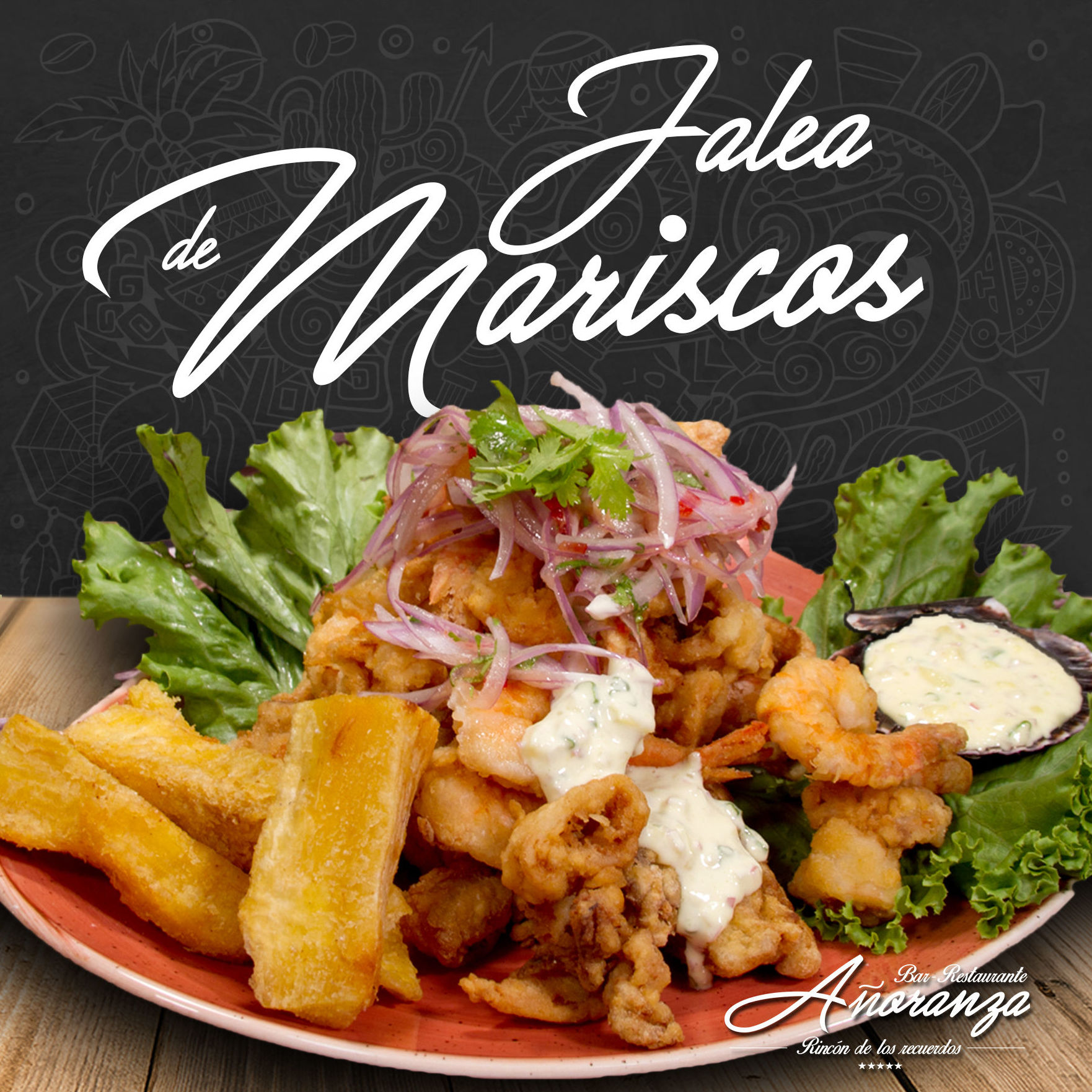 Entrantes / Para Compartir: Carta de Restaurante Añoranza Entrantes / Para Compartir: Carta de Restaurante Añoranza