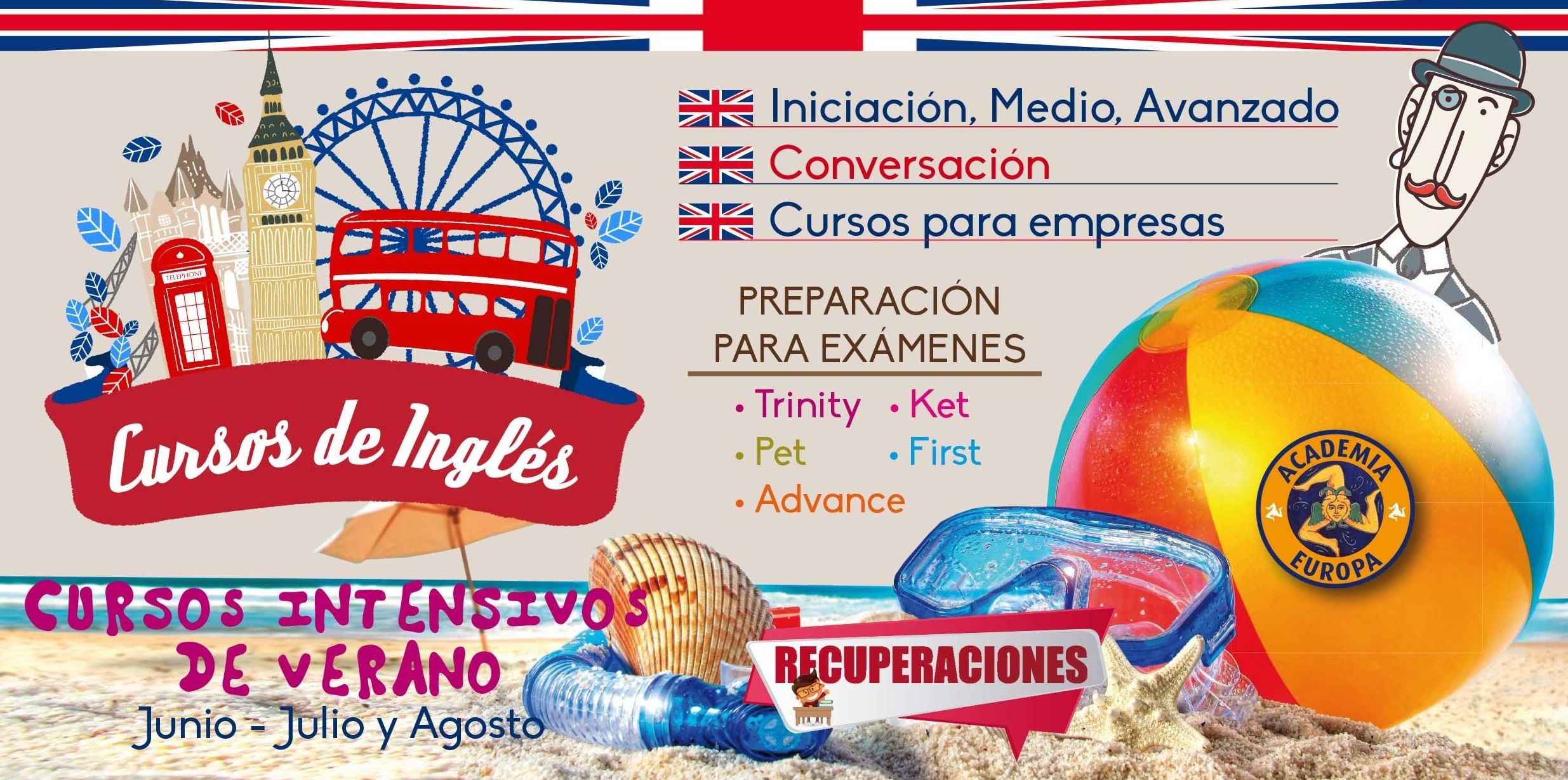 CURSOS DE INGLÉS