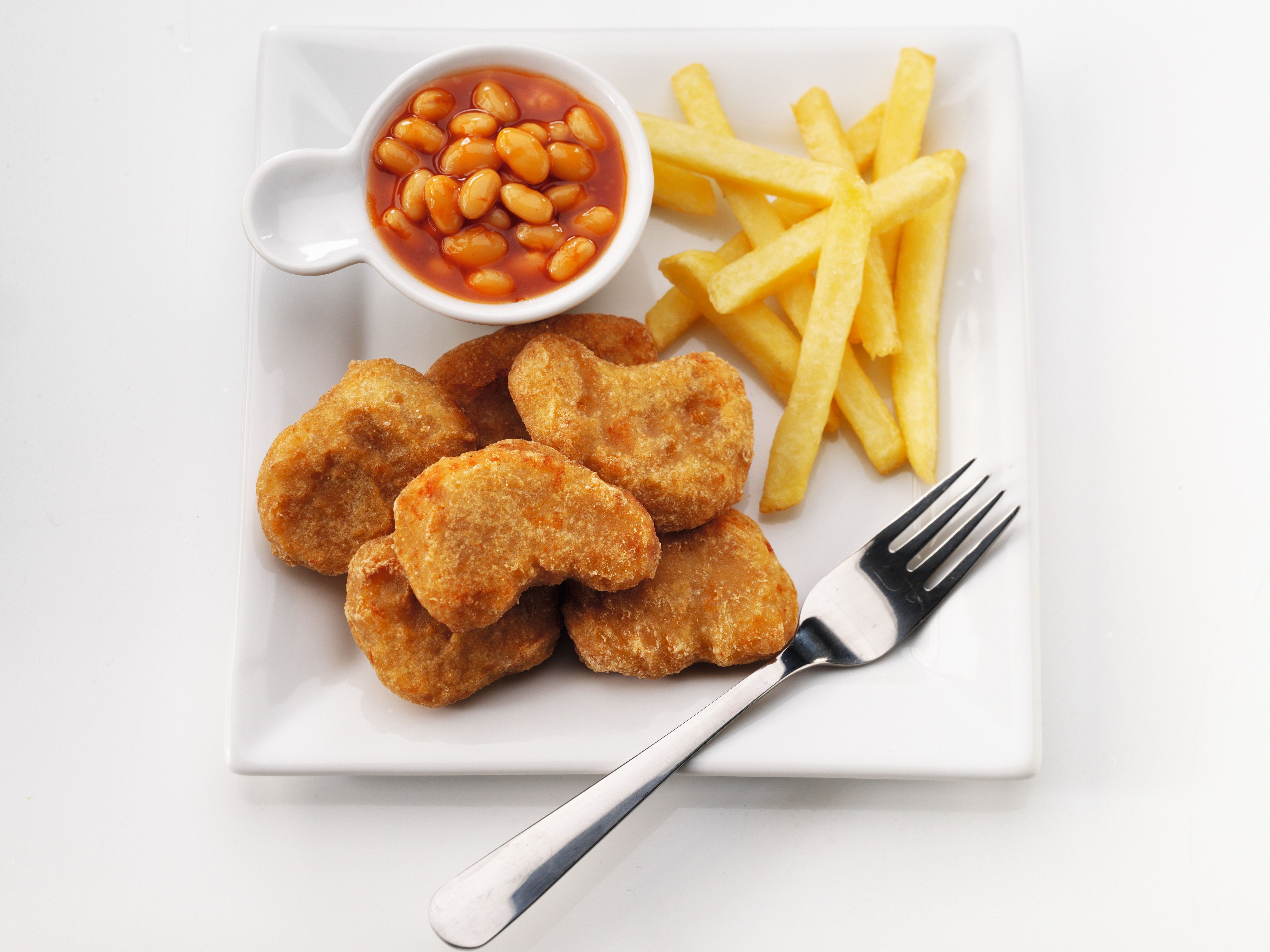 Nuggets de pollo rebozado serie lujo