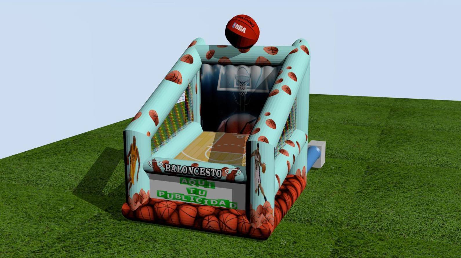 Juego deportivo baloncesto: Catálogo de Hinchables Happy Jump Juego deportivo baloncesto: Catálogo de Hinchables Happy Jump