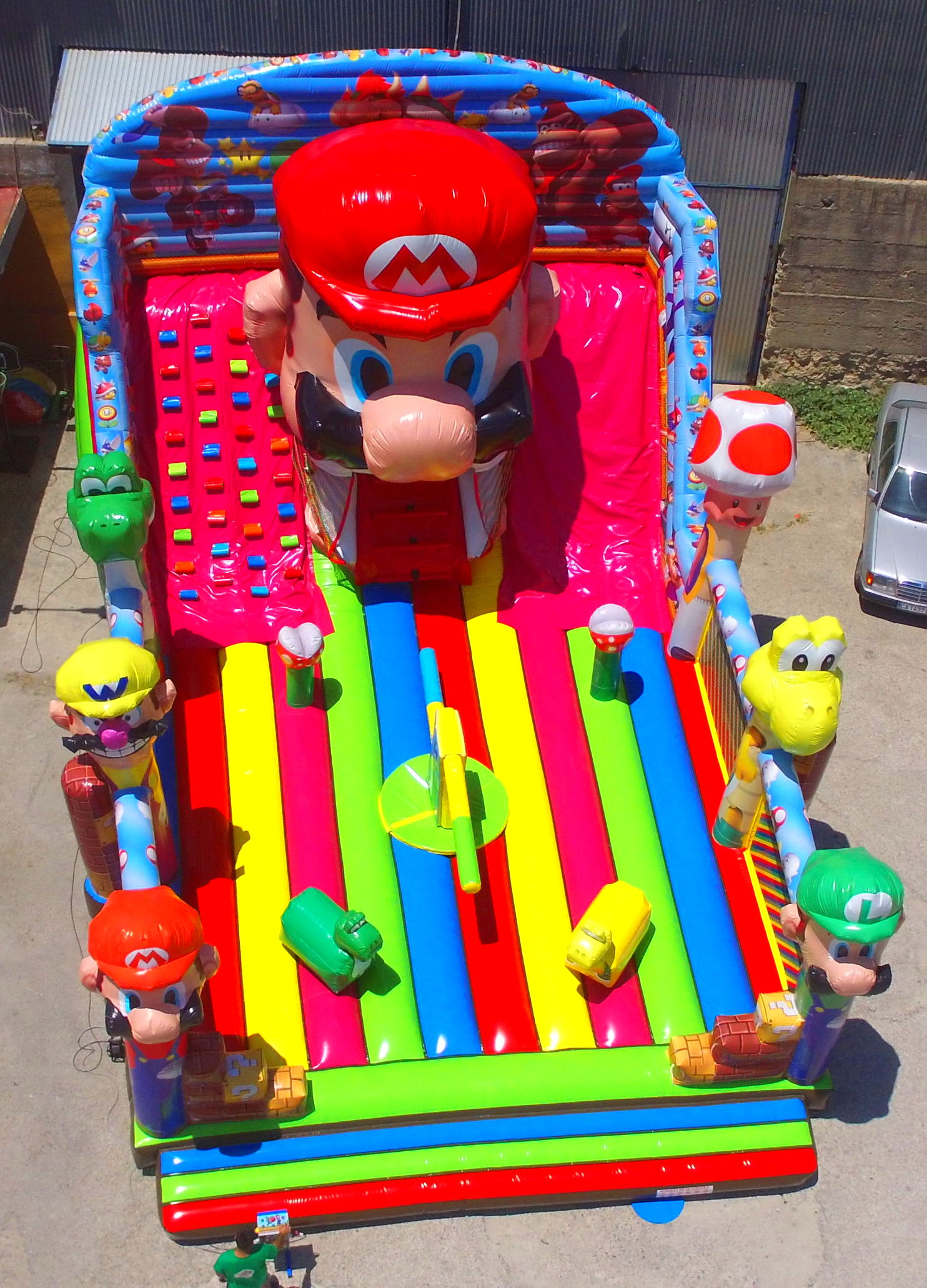 Castillo combo Mario + eliminator: Catálogo de Hinchables Happy Jump Castillo combo Mario + eliminator: Catálogo de Hinchables Happy Jump