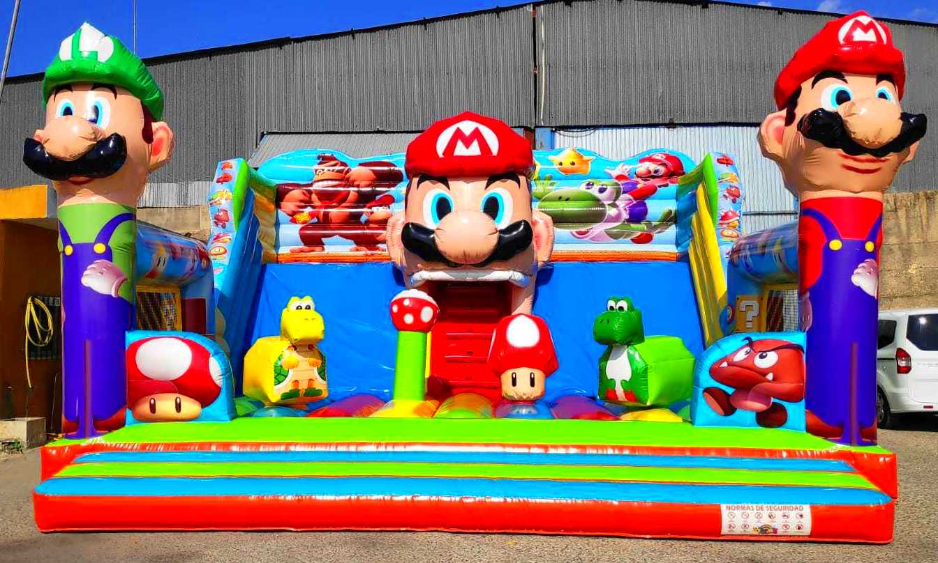 MARIO BROS SIN MOVIMIENTO: Catálogo de Hinchables Happy Jump MARIO BROS SIN MOVIMIENTO: Catálogo de Hinchables Happy Jump