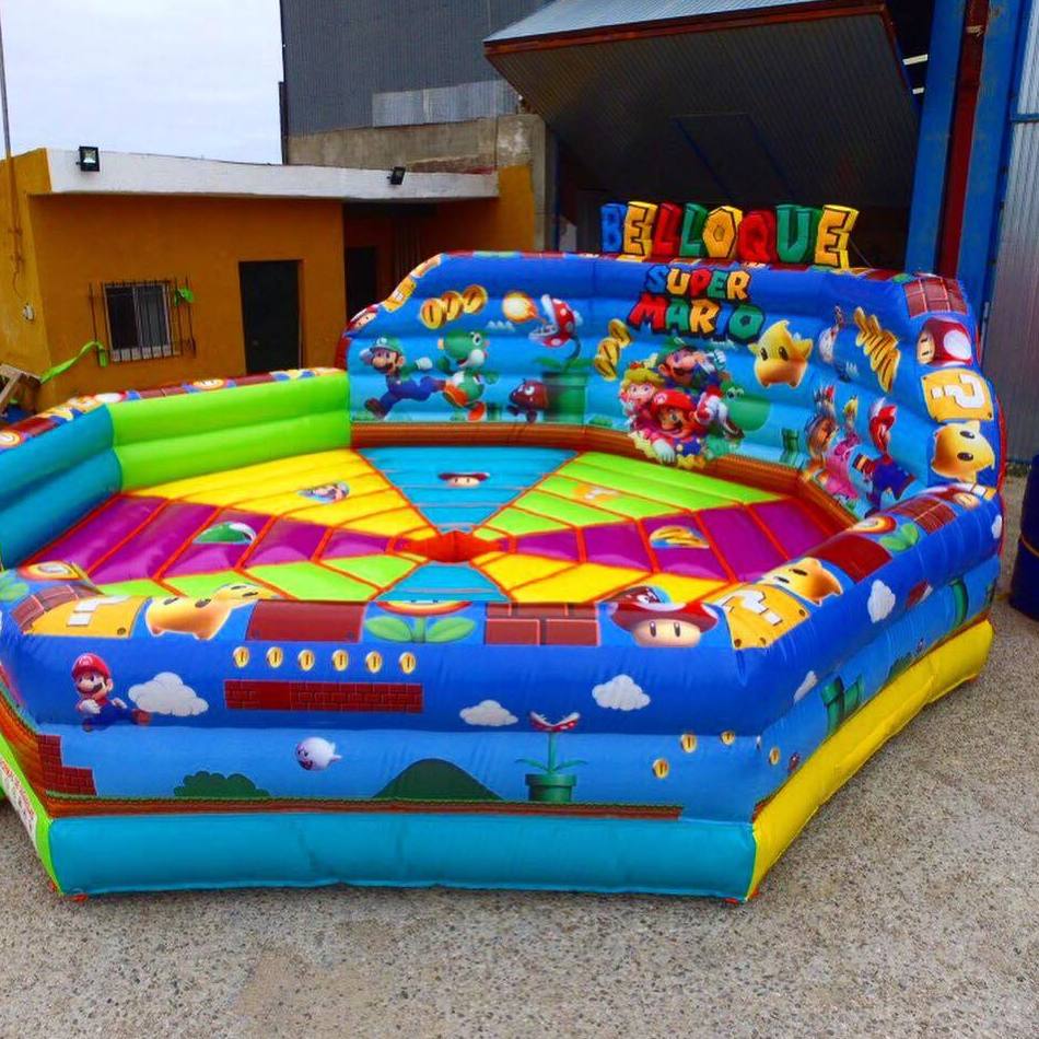 Eliminator octogonal Mario bros colores: Catálogo de Hinchables Happy Jump Eliminator octogonal Mario bros colores: Catálogo de Hinchables Happy Jump